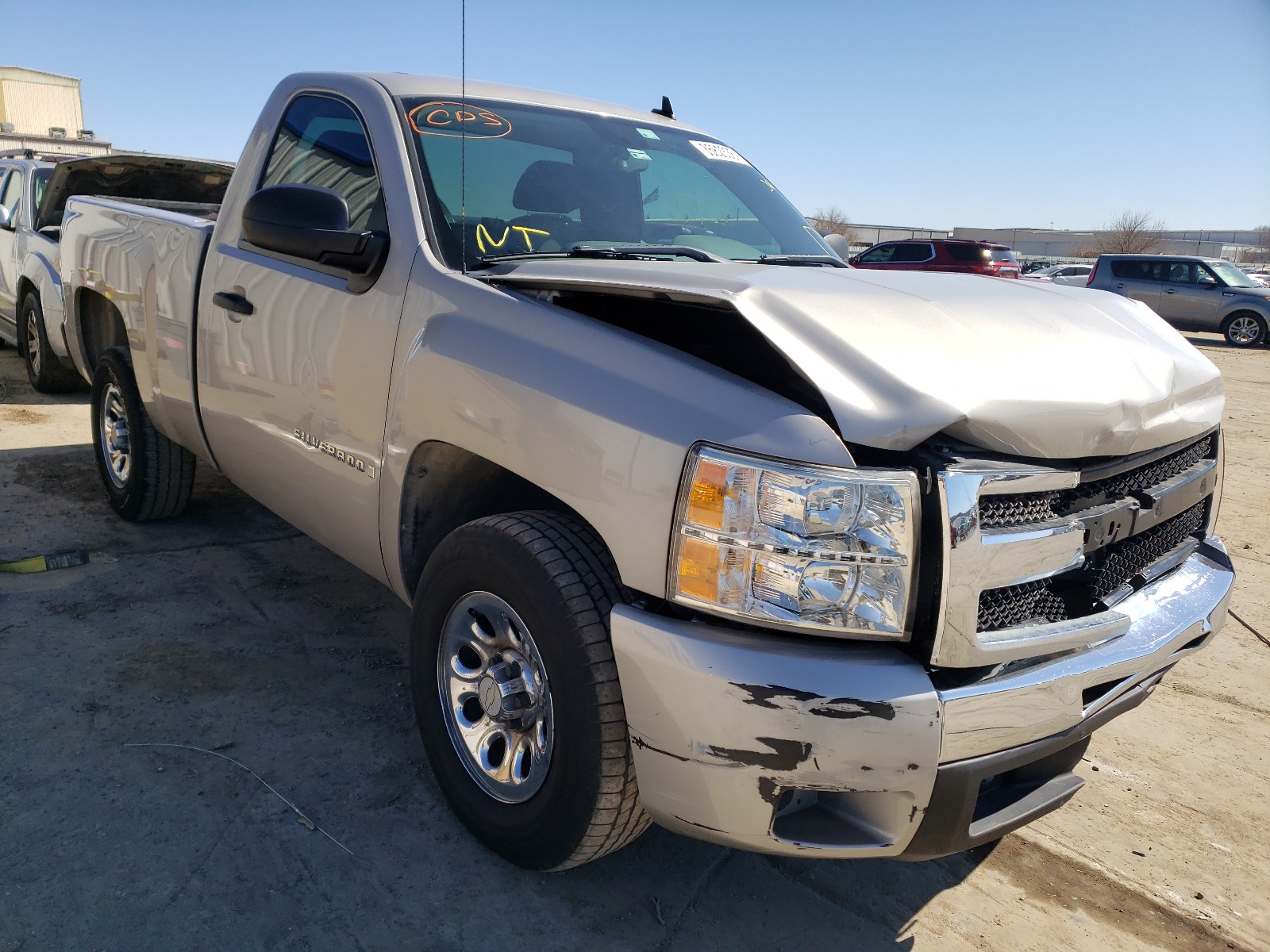 CHEVROLET SILVERADO 2008 1gcec14x78z308235