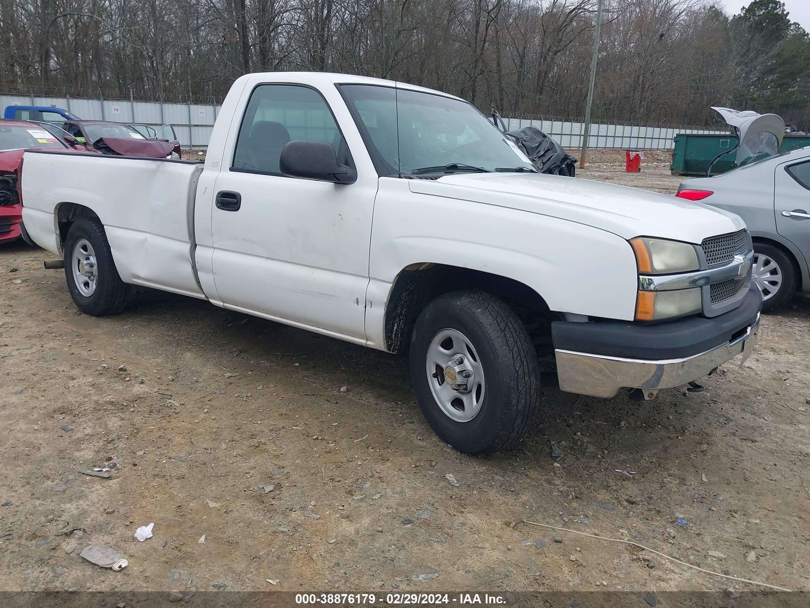 CHEVROLET SILVERADO 2003 1gcec14x83z352396