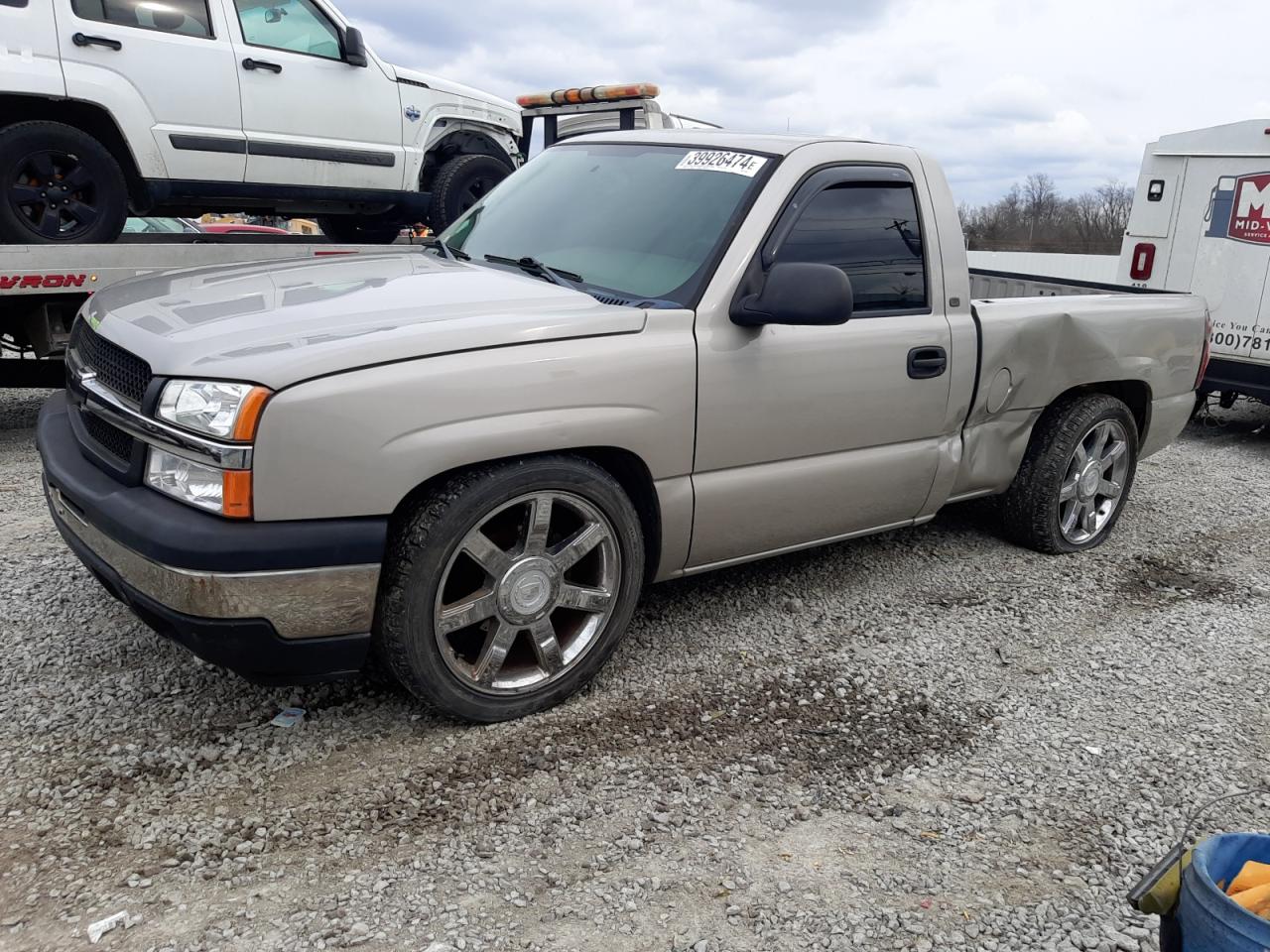 CHEVROLET SILVERADO 2005 1gcec14x85z271661