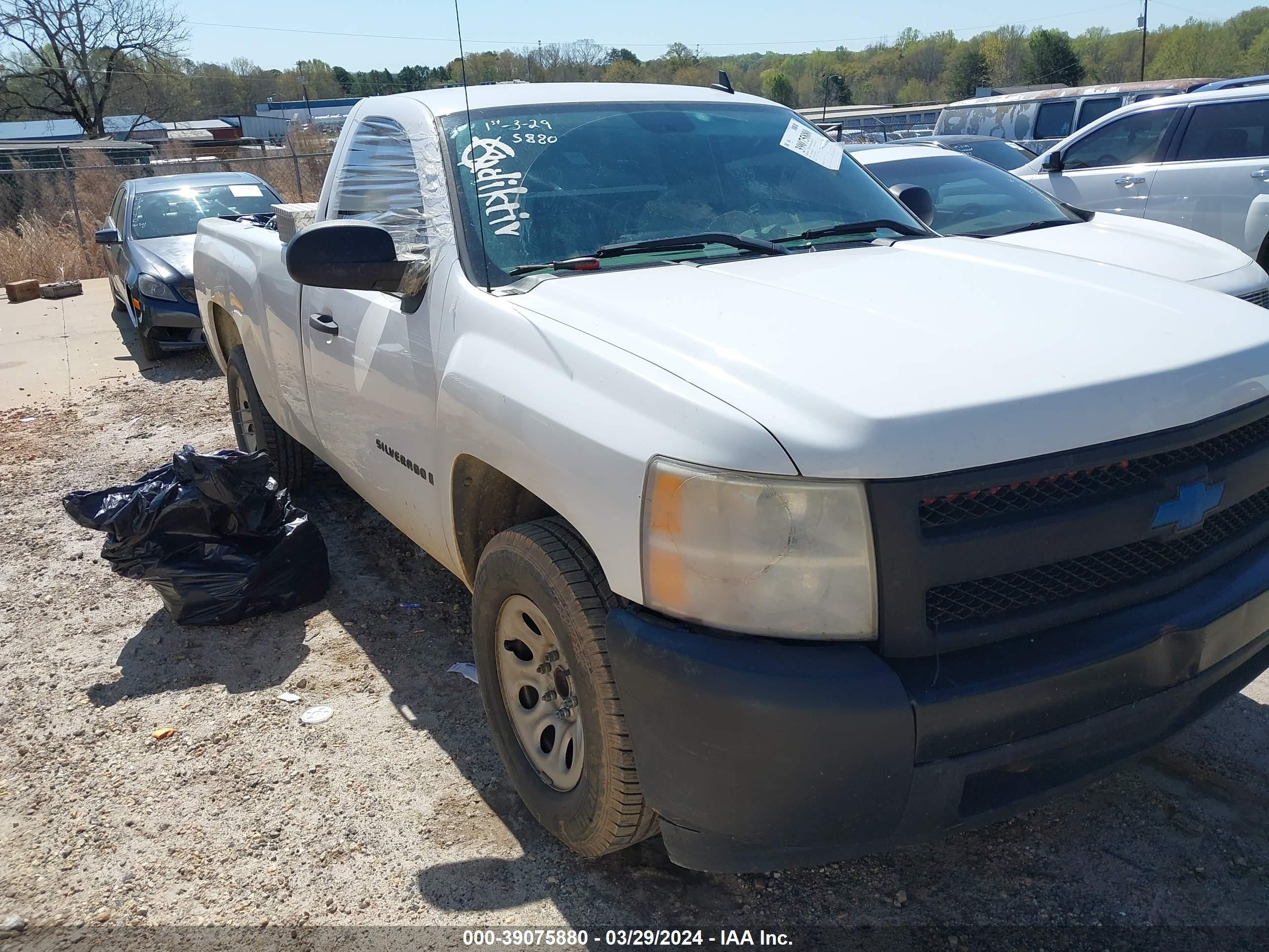 CHEVROLET SILVERADO 2008 1gcec14x88z119609