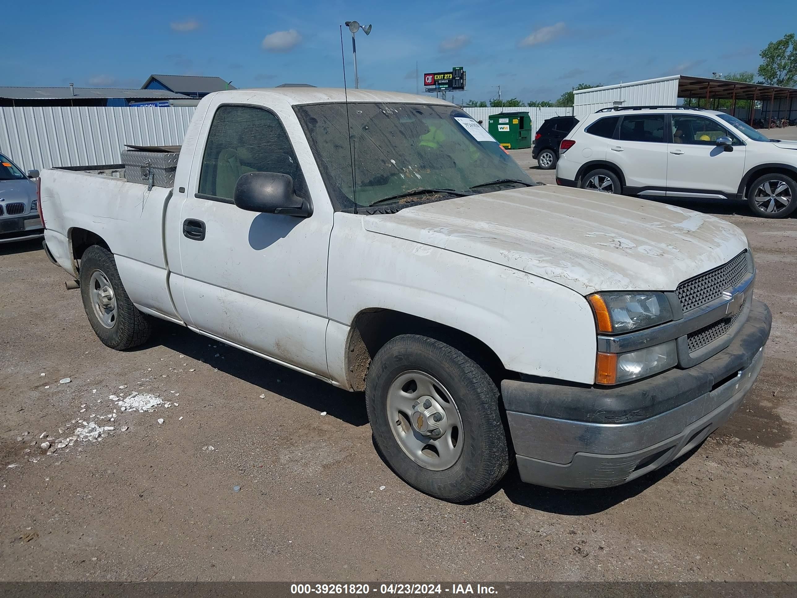 CHEVROLET SILVERADO 2003 1gcec14x93z321108