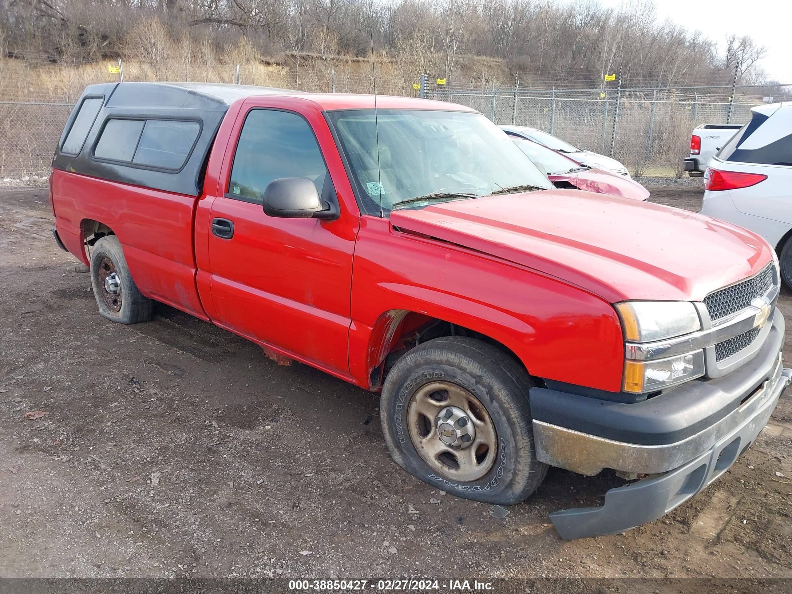 CHEVROLET SILVERADO 2004 1gcec14x94z318517