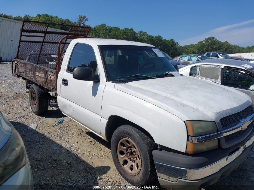 CHEVROLET SILVERADO 2005 1gcec14x95z242508