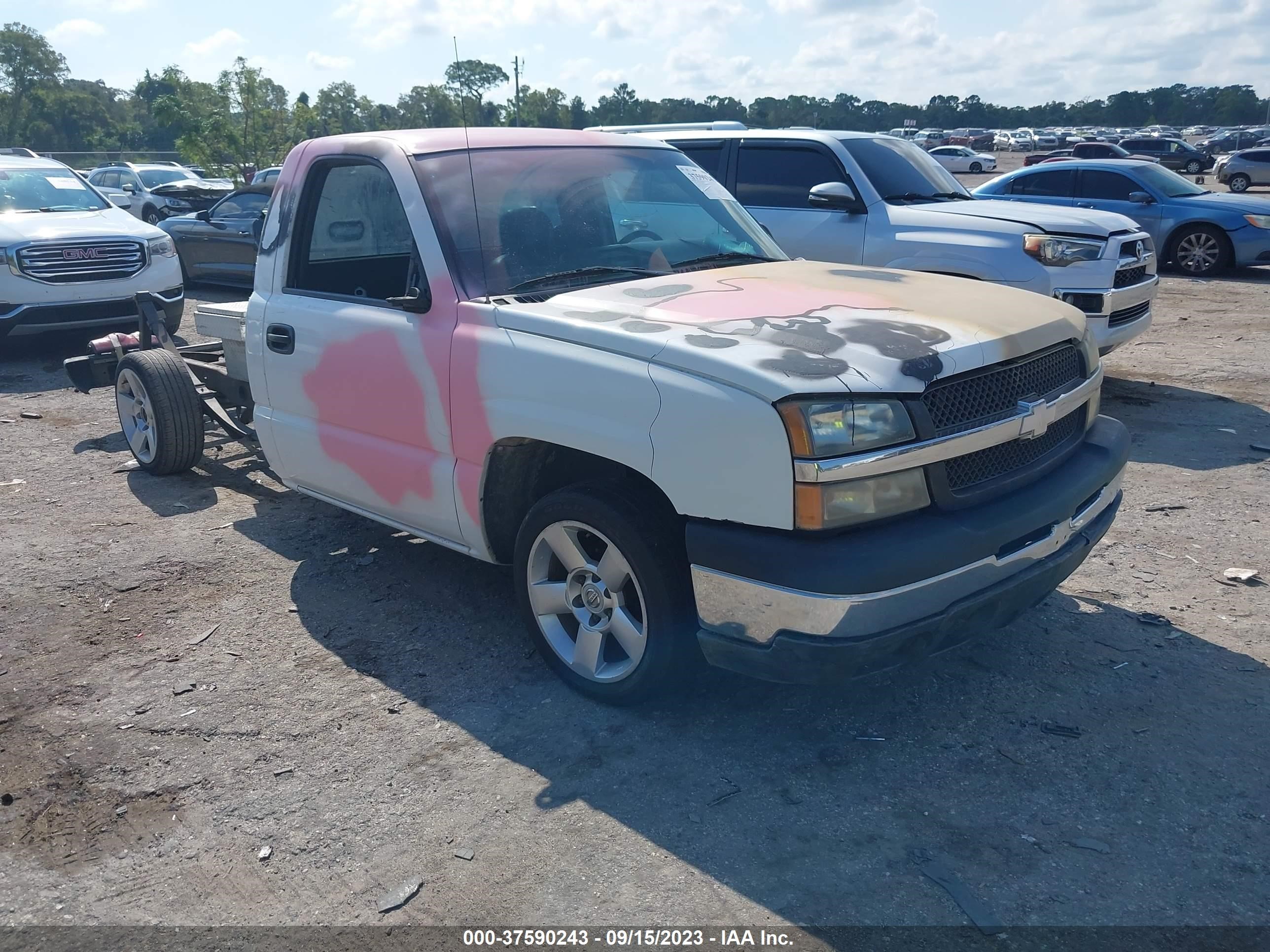 CHEVROLET SILVERADO 2003 1gcec14xx3z216870