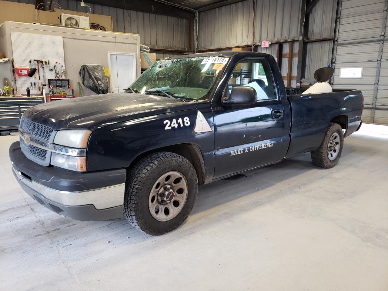 CHEVROLET SILVERADO 2005 1gcec14z05z320160