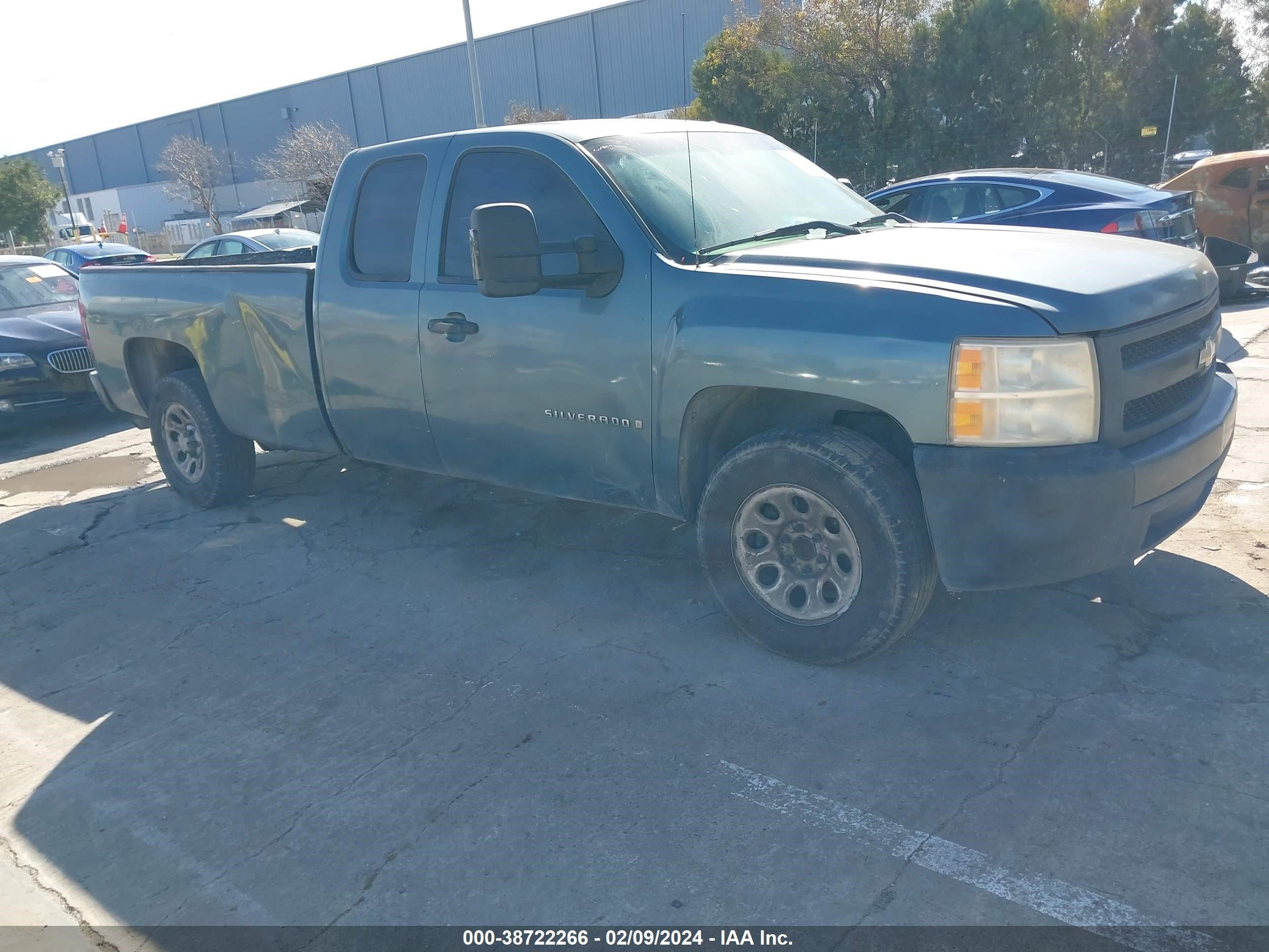 CHEVROLET SILVERADO 2007 1gcec19077e536415