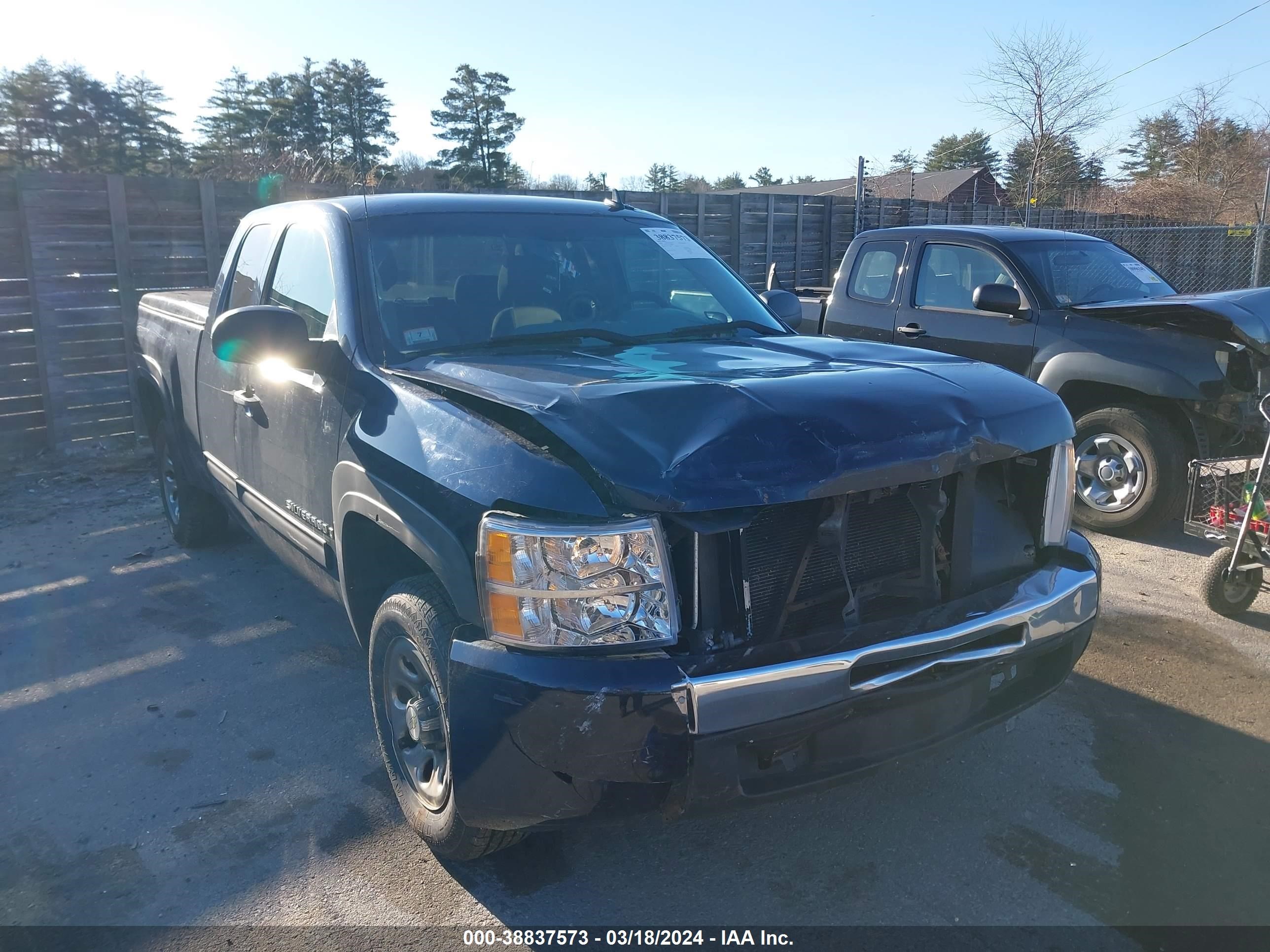 CHEVROLET SILVERADO 2009 1gcec19c79z268889