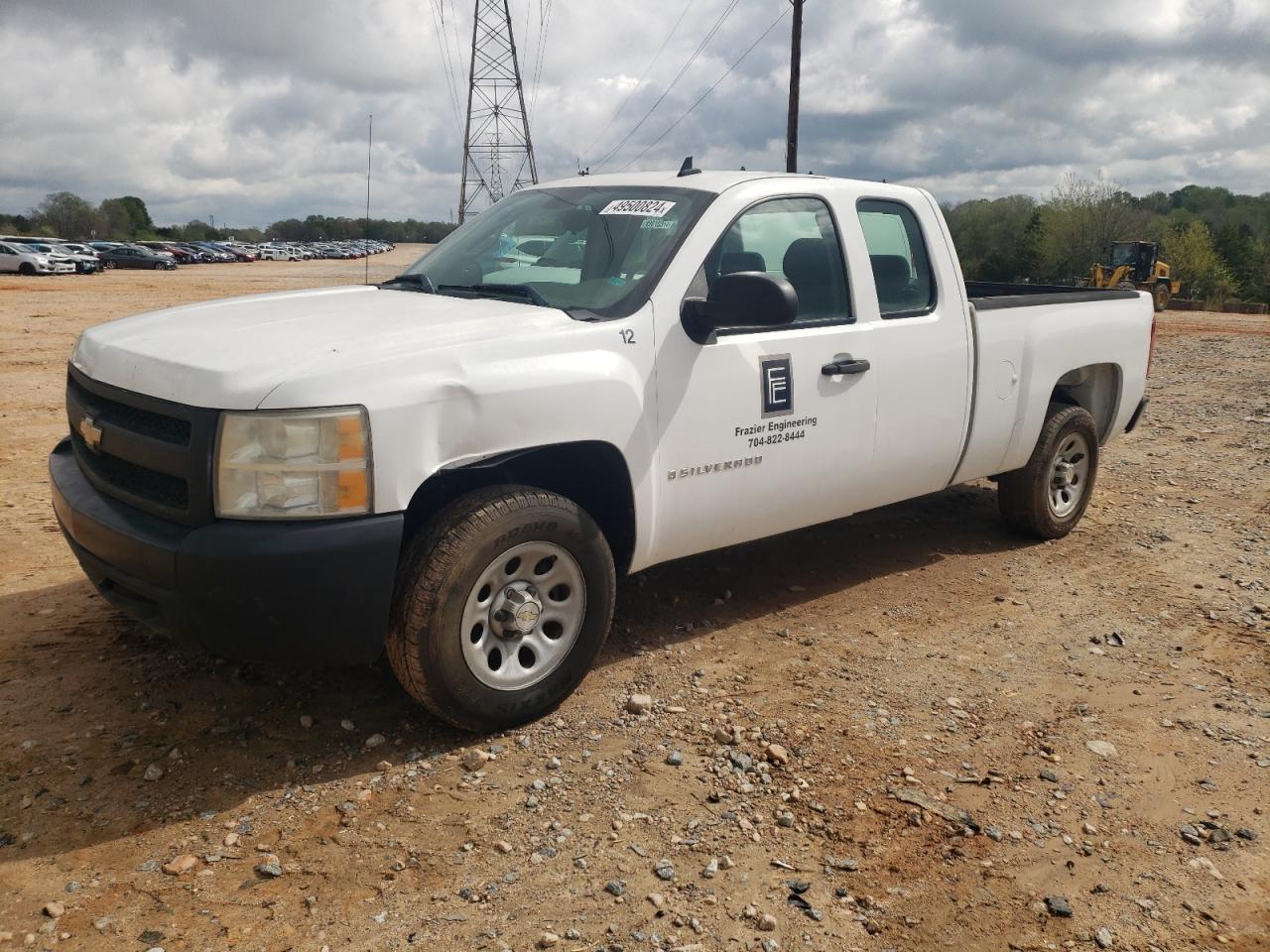 CHEVROLET SILVERADO 2008 1gcec19c88z286381