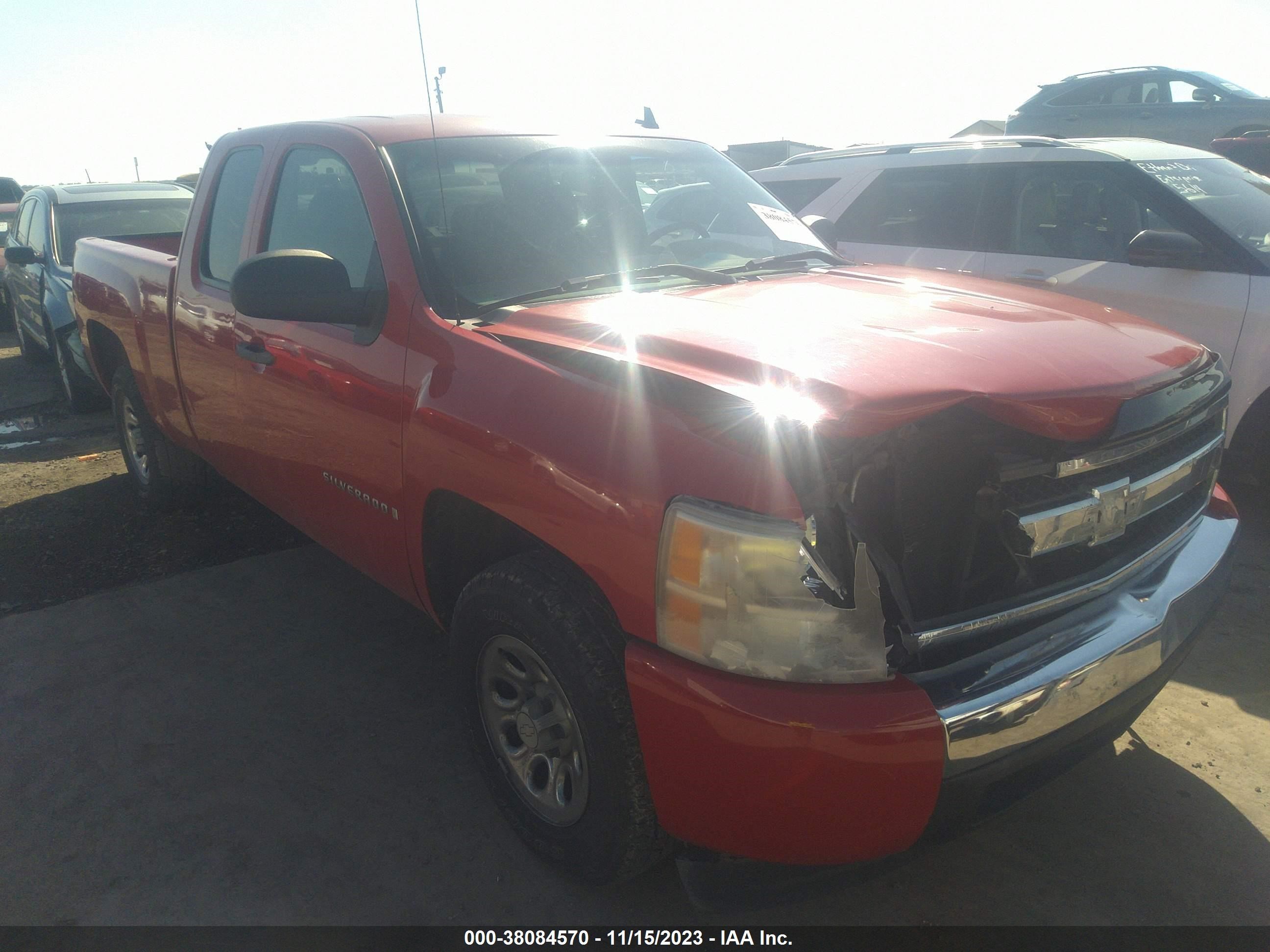 CHEVROLET SILVERADO 2008 1gcec19j38z109977