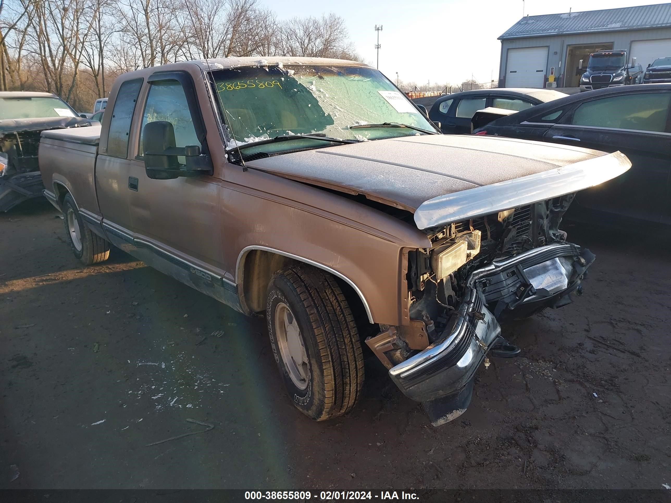 CHEVROLET S-10 PICKUP 1997 1gcec19r4ve195793