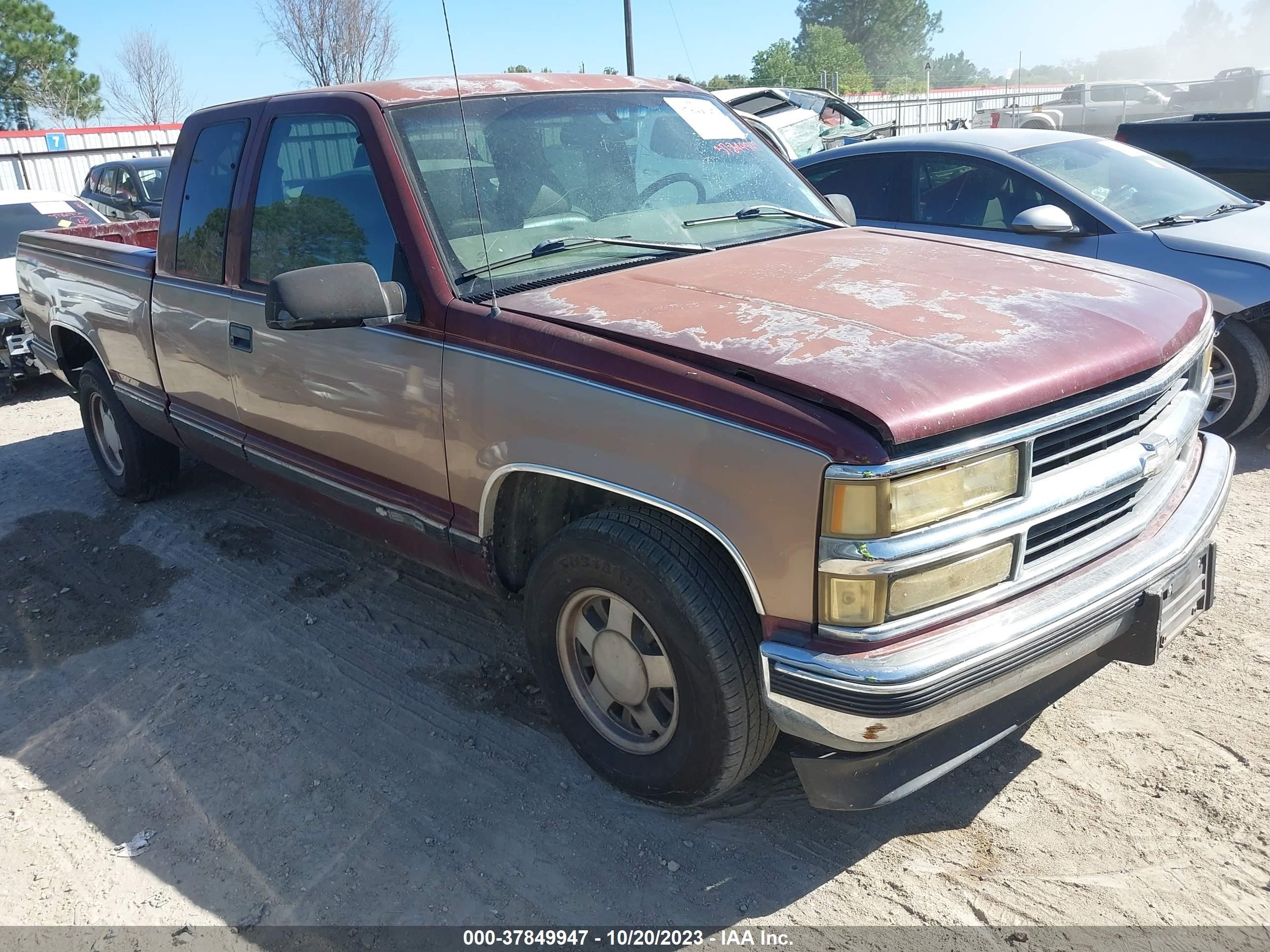 CHEVROLET S-10 PICKUP 1997 1gcec19r4ve213077