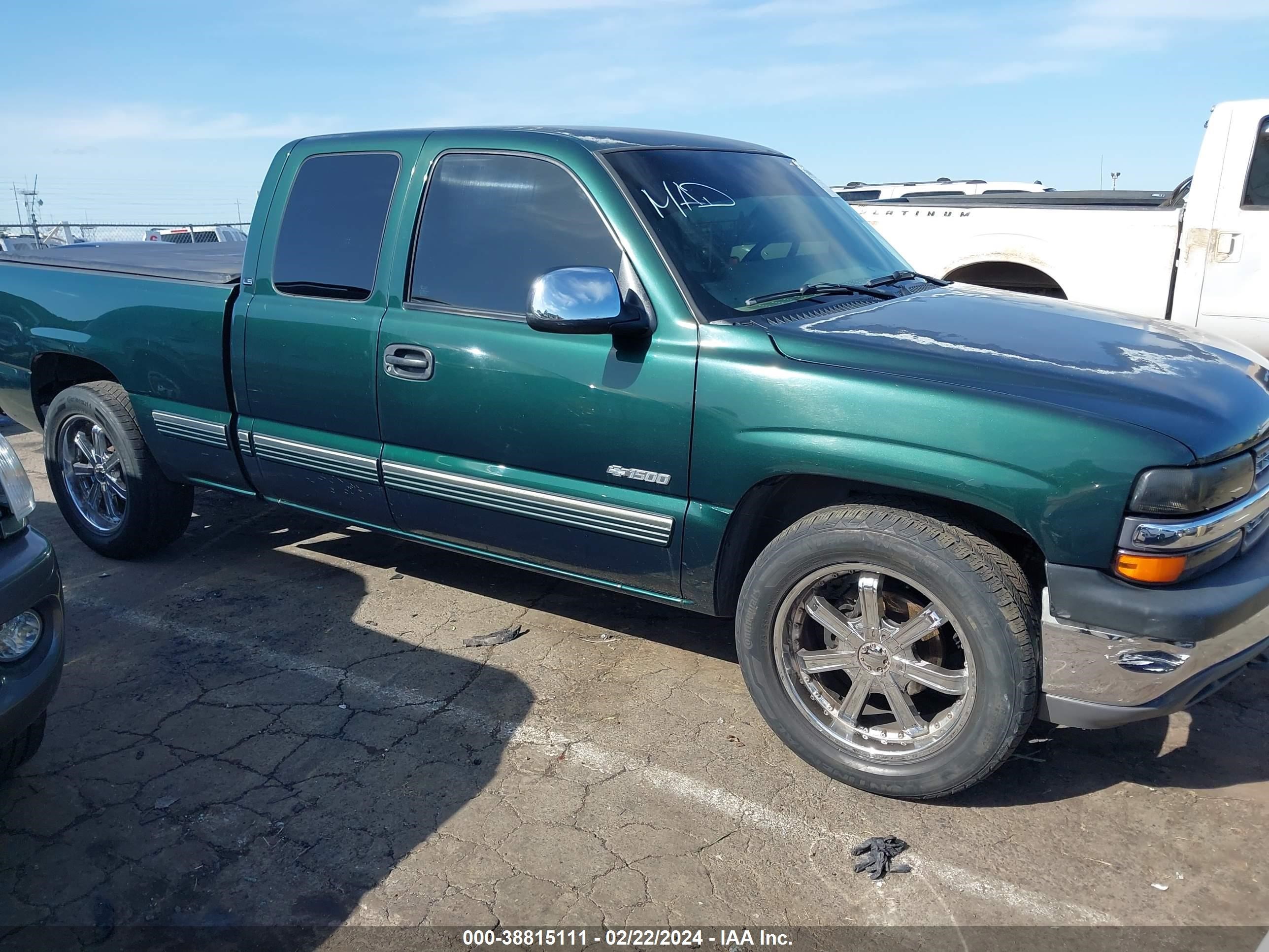 CHEVROLET SILVERADO 2001 1gcec19t11z194034