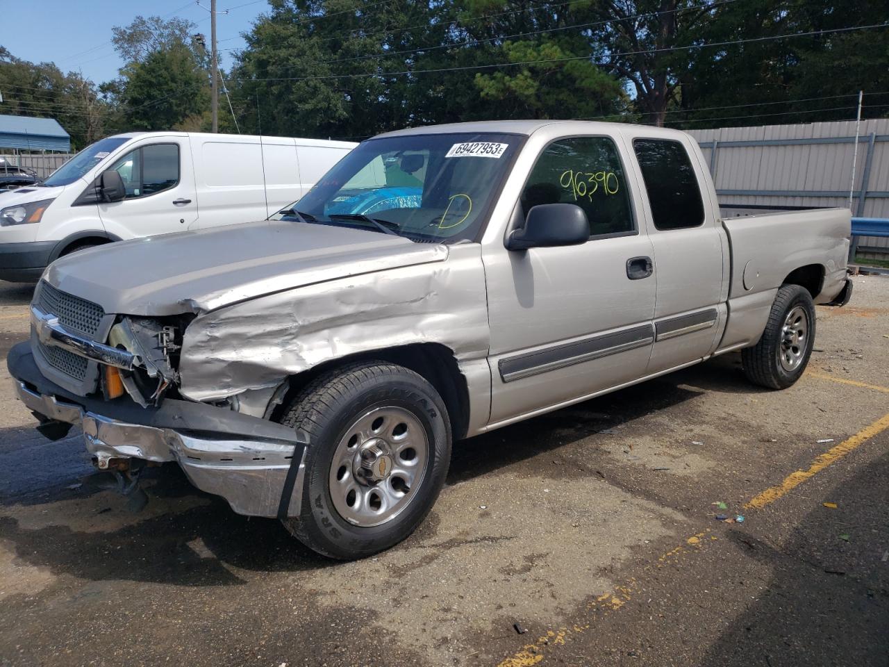 CHEVROLET SILVERADO 2005 1gcec19t25z232540