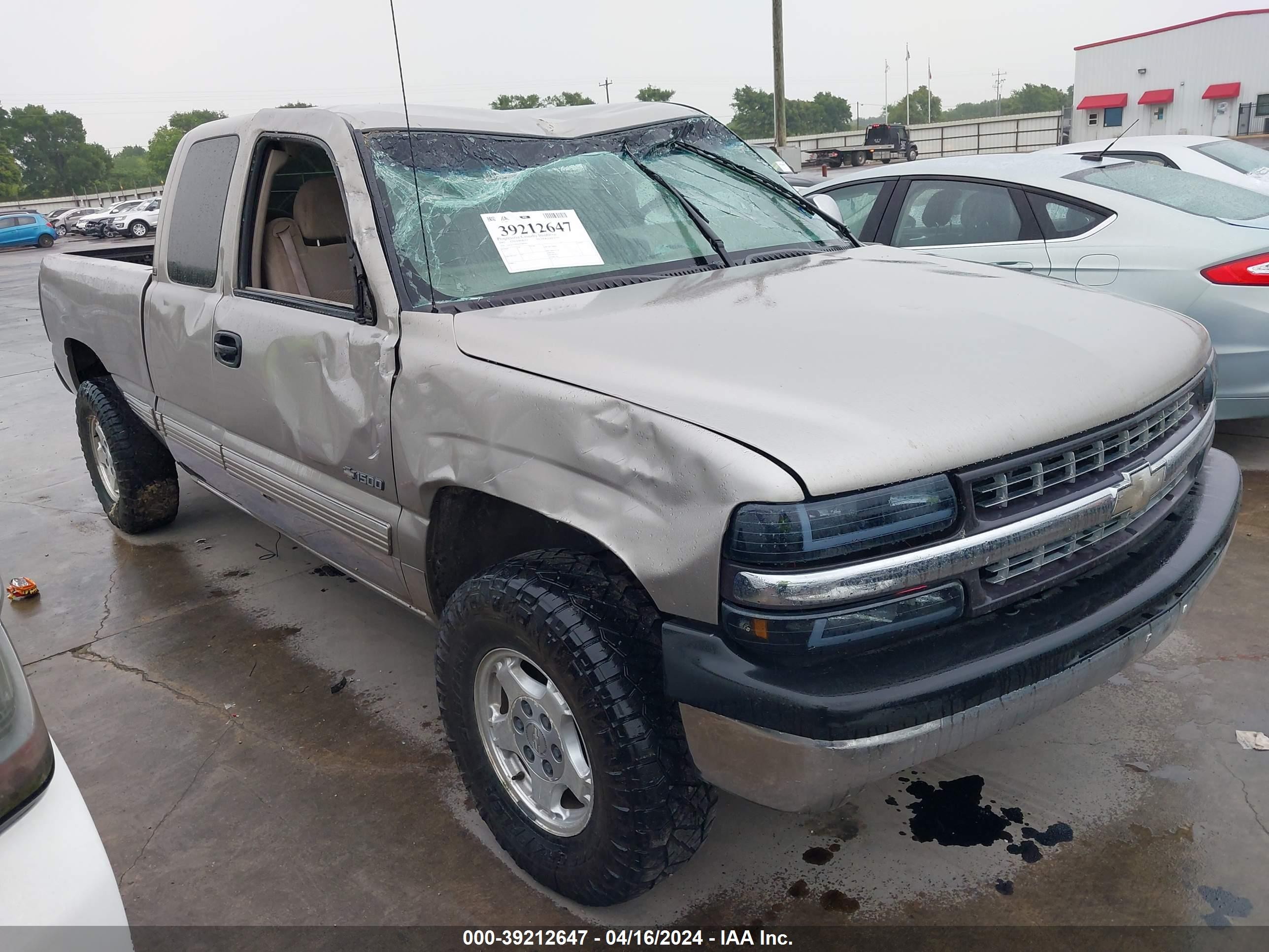 CHEVROLET SILVERADO 2001 1gcec19t41z208704