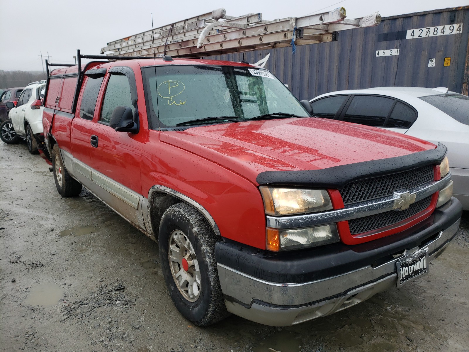 CHEVROLET SILVERADO 2005 1gcec19t45z272229