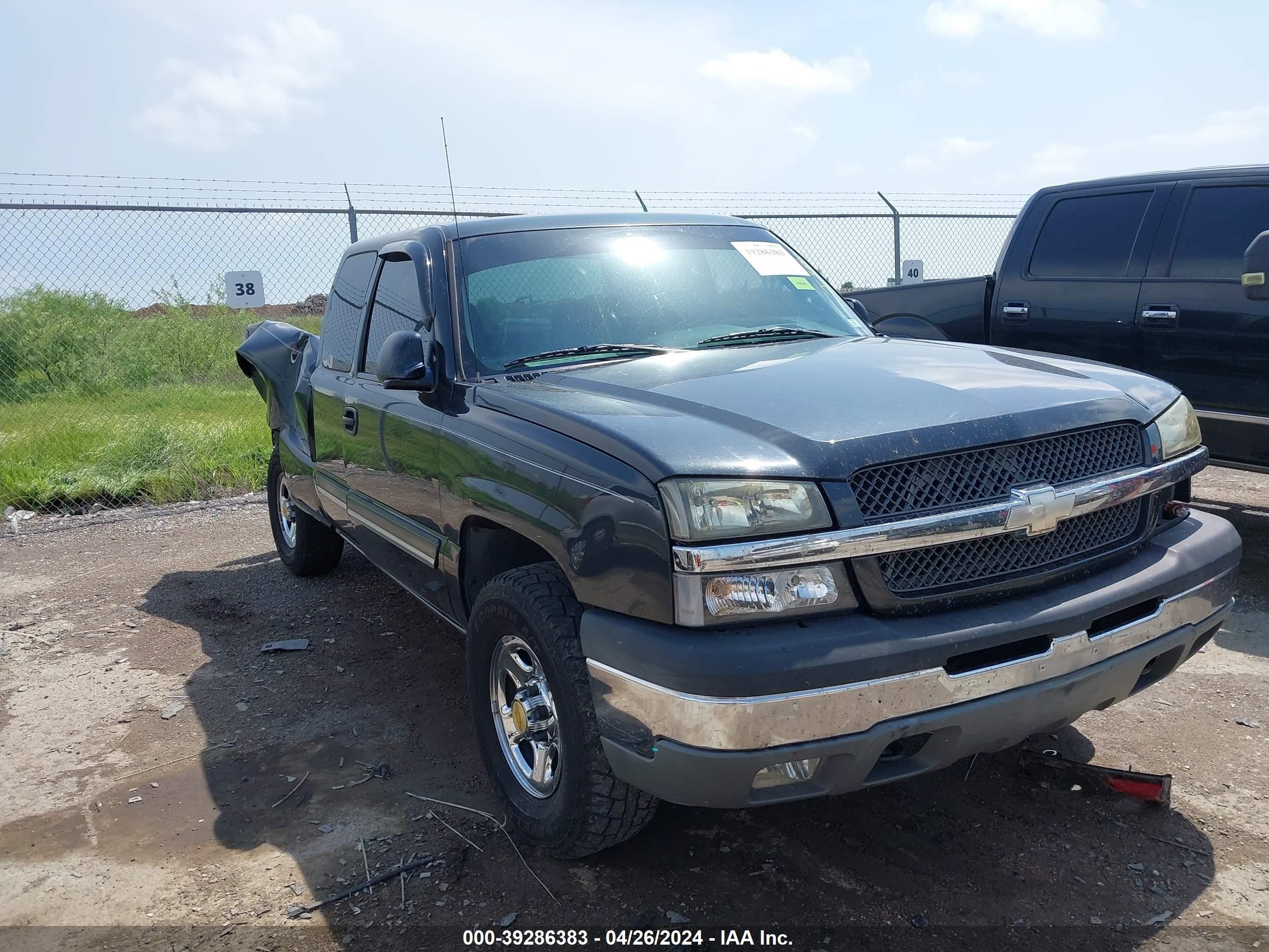 CHEVROLET SILVERADO 2004 1gcec19t54e402475