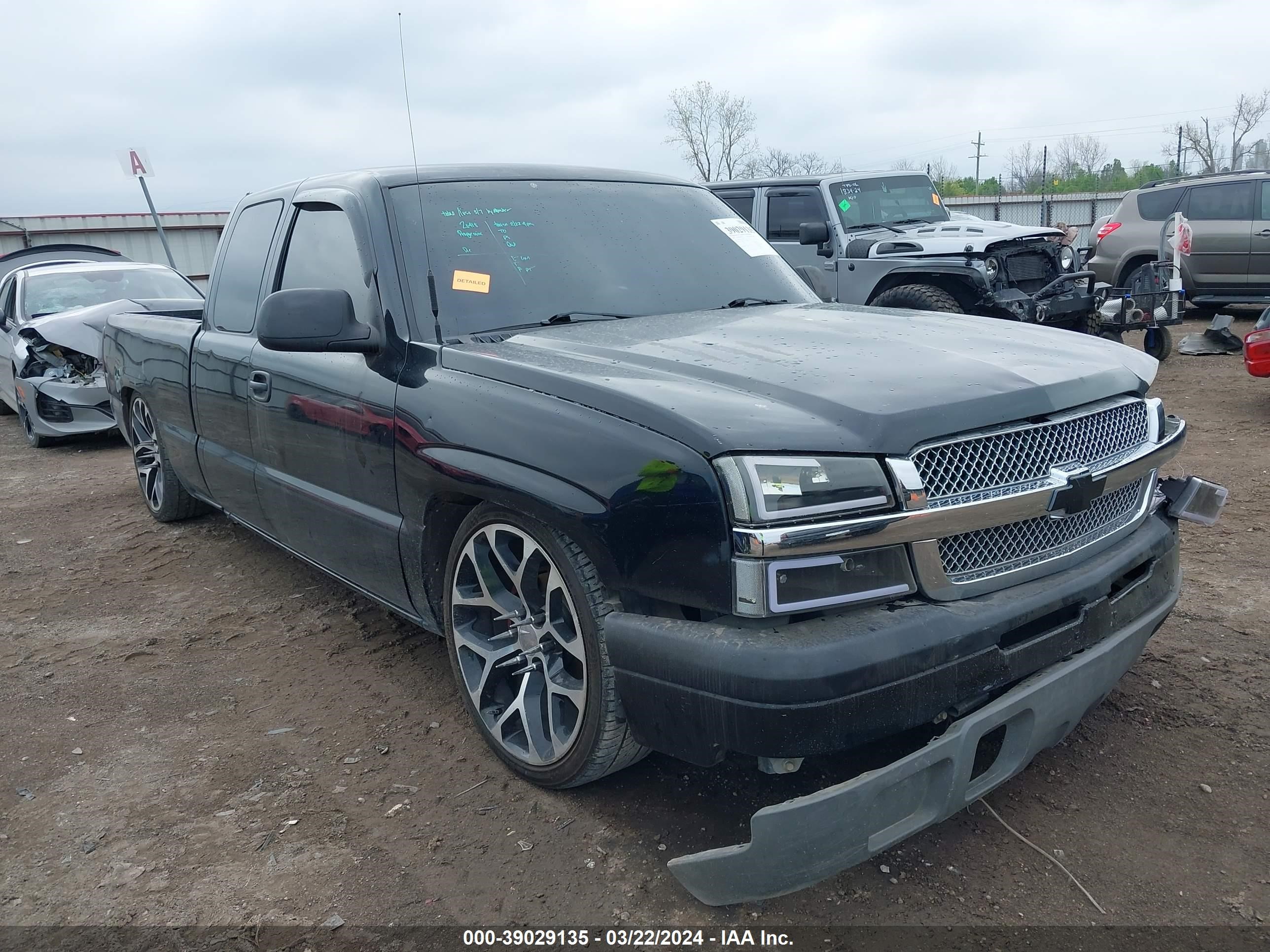 CHEVROLET SILVERADO 2004 1gcec19t54z235267