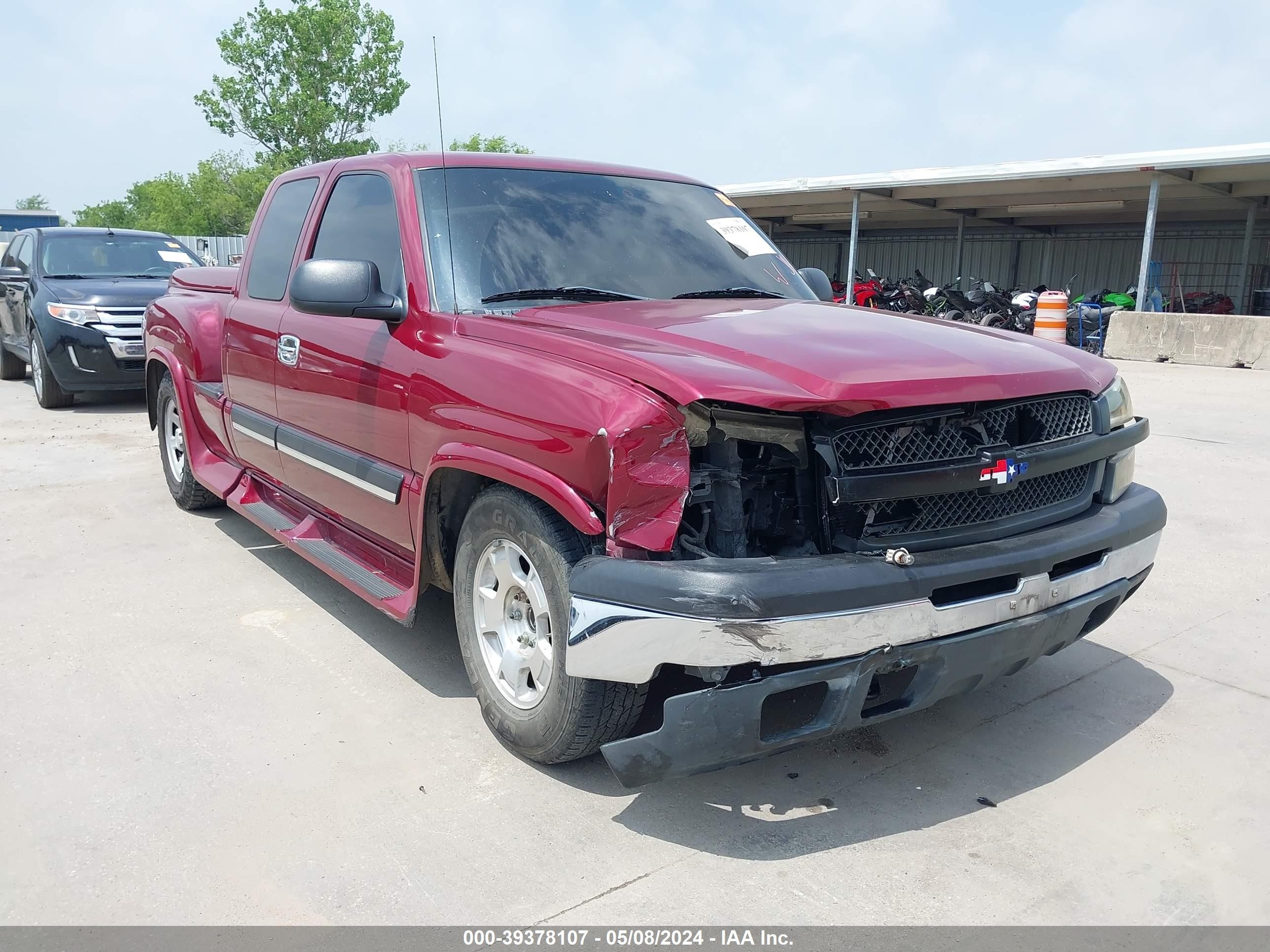 CHEVROLET SILVERADO 2004 1gcec19t54z313272