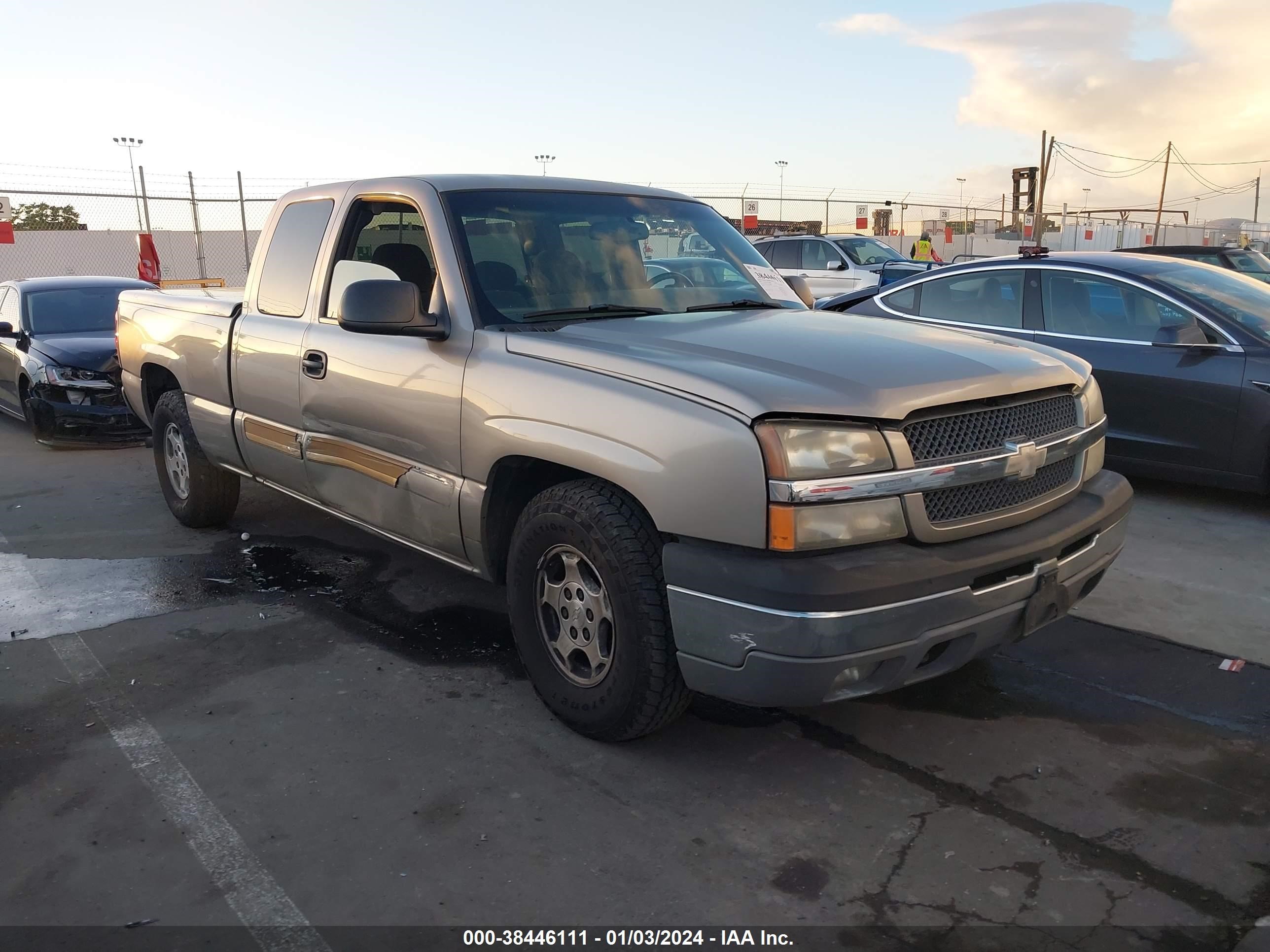 CHEVROLET SILVERADO 2003 1gcec19t63z168158