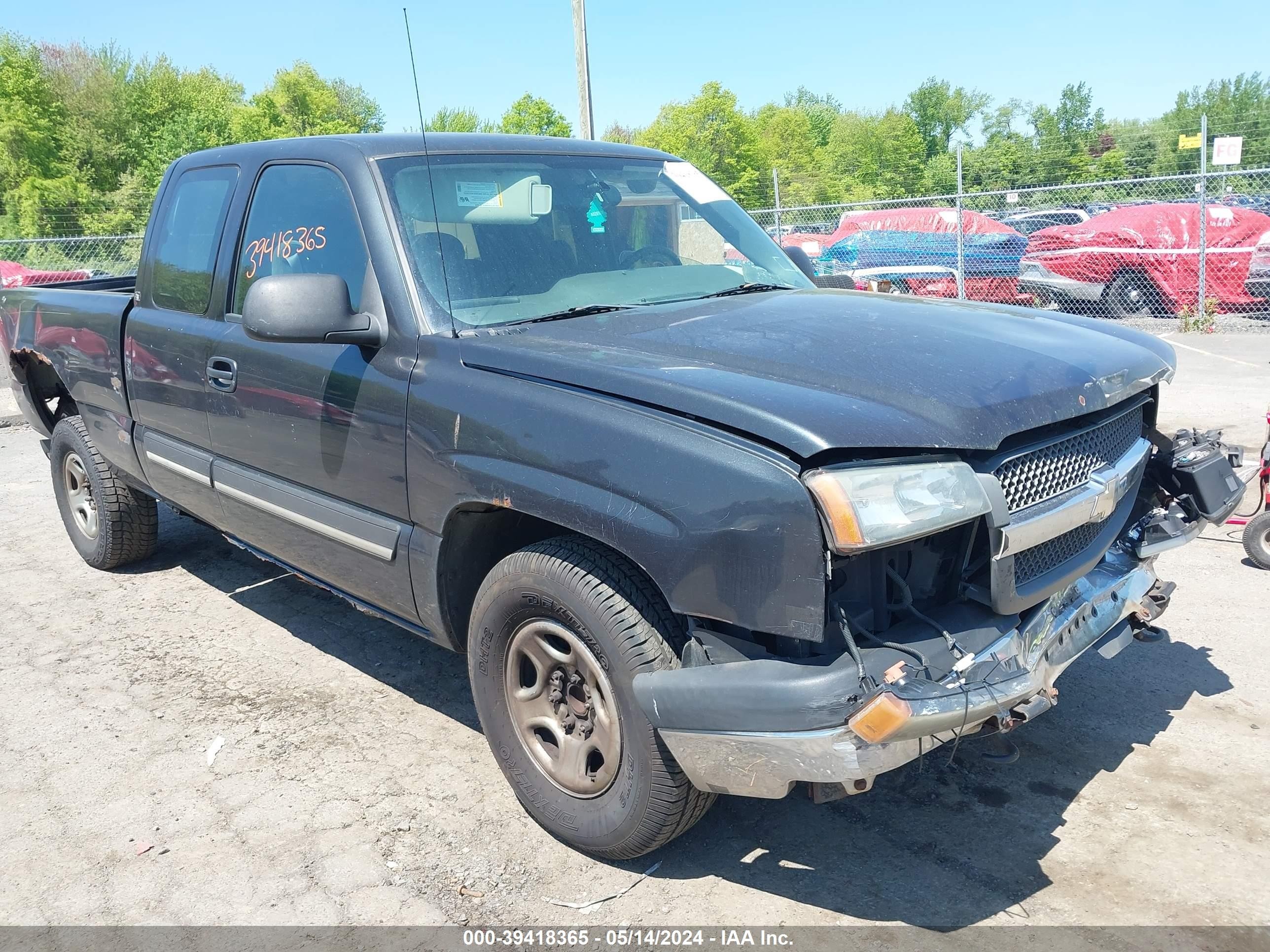 CHEVROLET SILVERADO 2004 1gcec19t64z157257