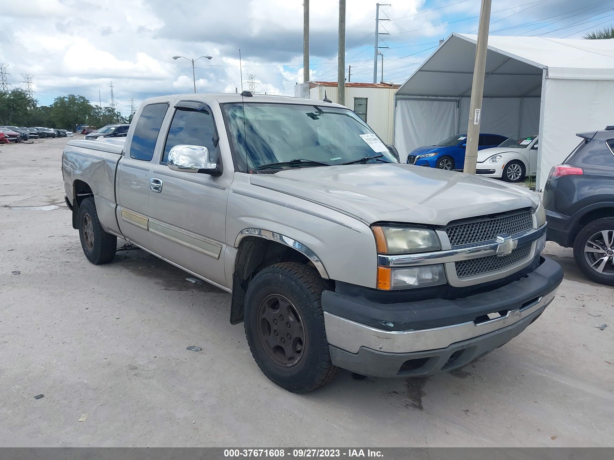 CHEVROLET SILVERADO 2004 1gcec19t64z286485