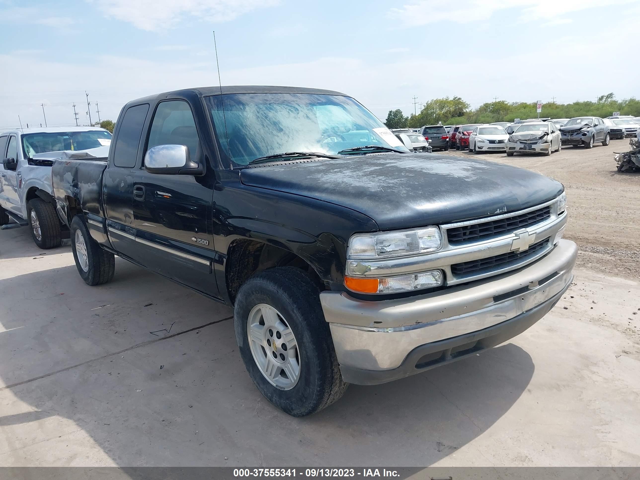 CHEVROLET SILVERADO 2002 1gcec19t72z106220