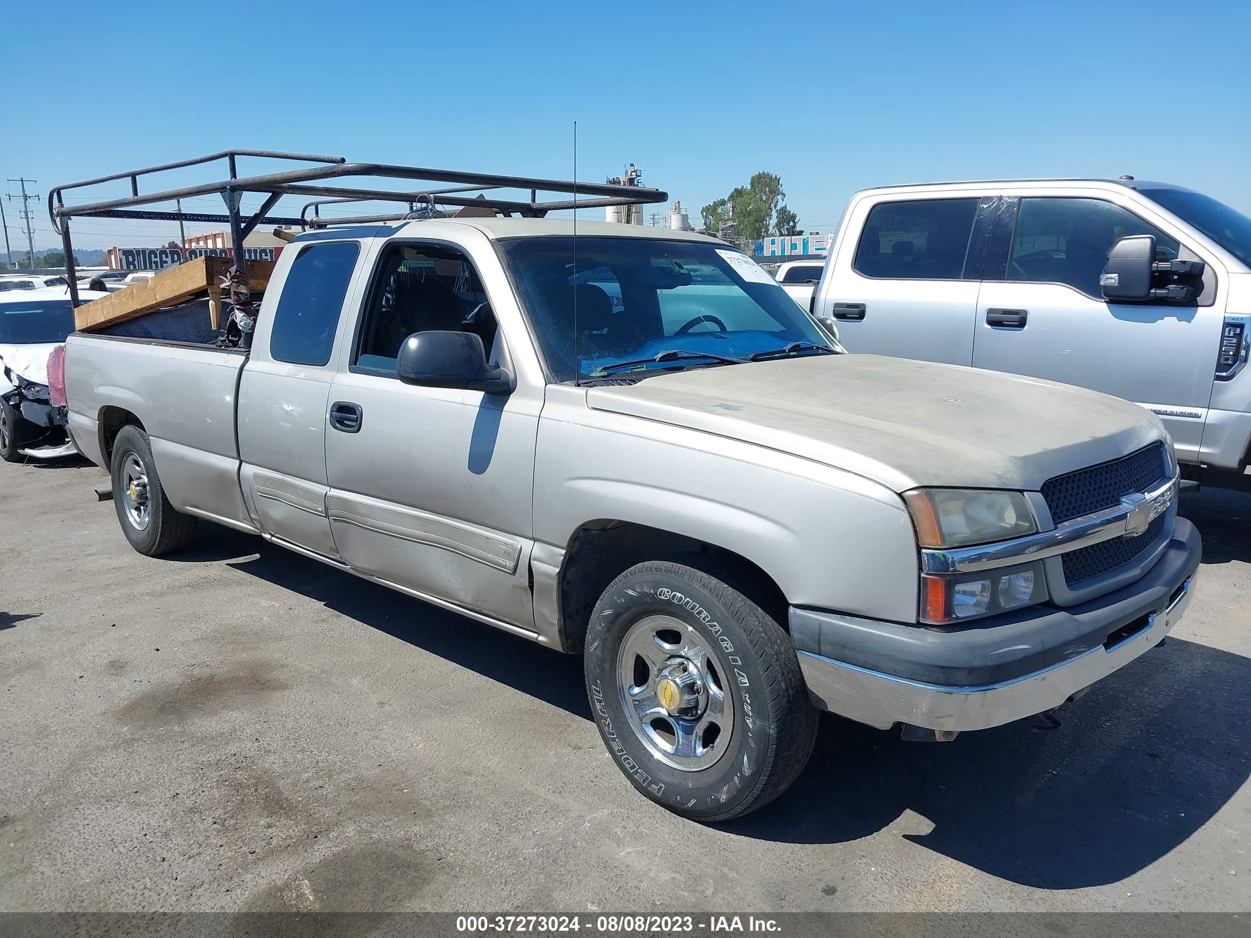 CHEVROLET SILVERADO 2004 1gcec19t84e253981