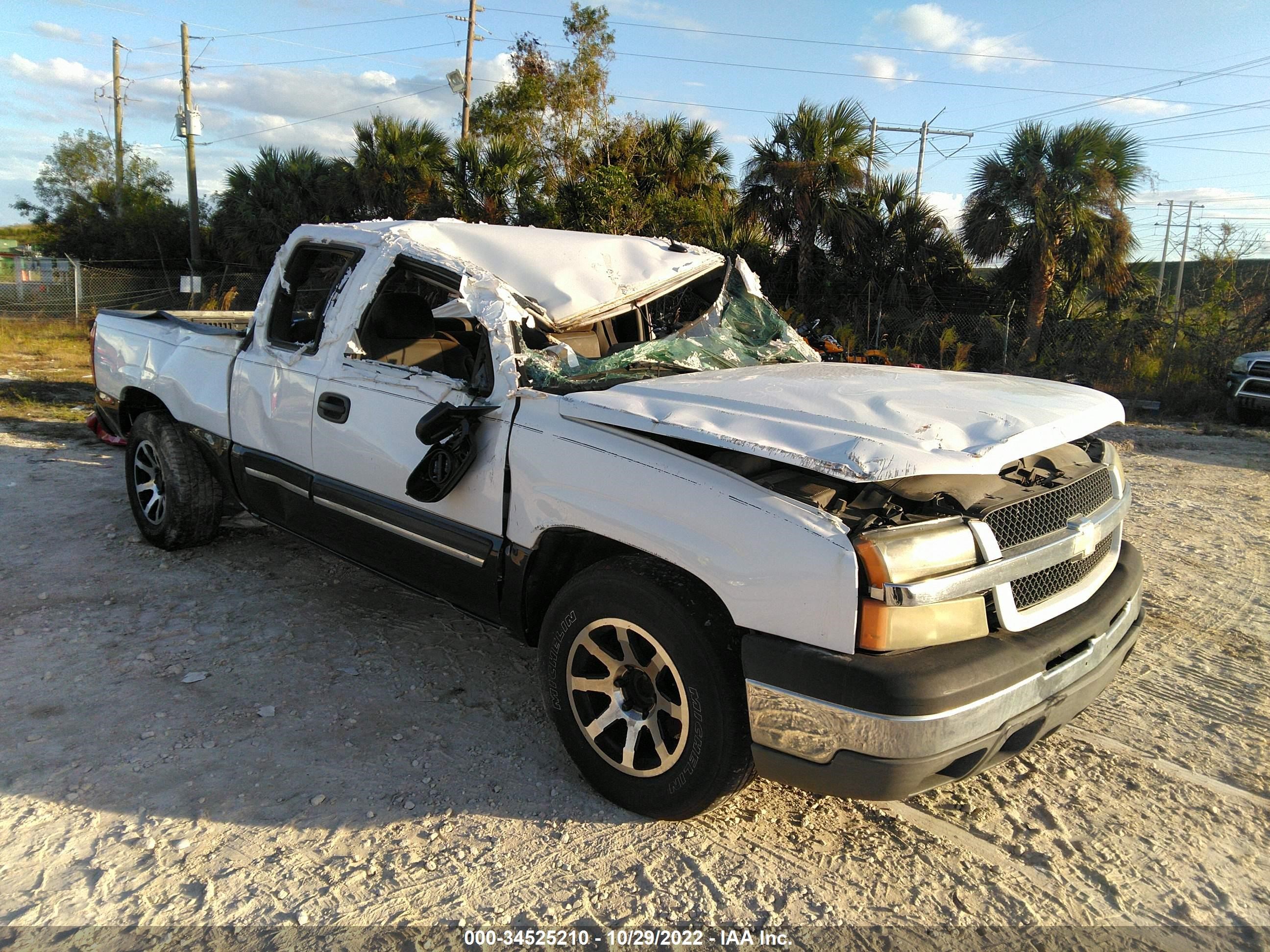 CHEVROLET SILVERADO 2005 1gcec19t85z256762