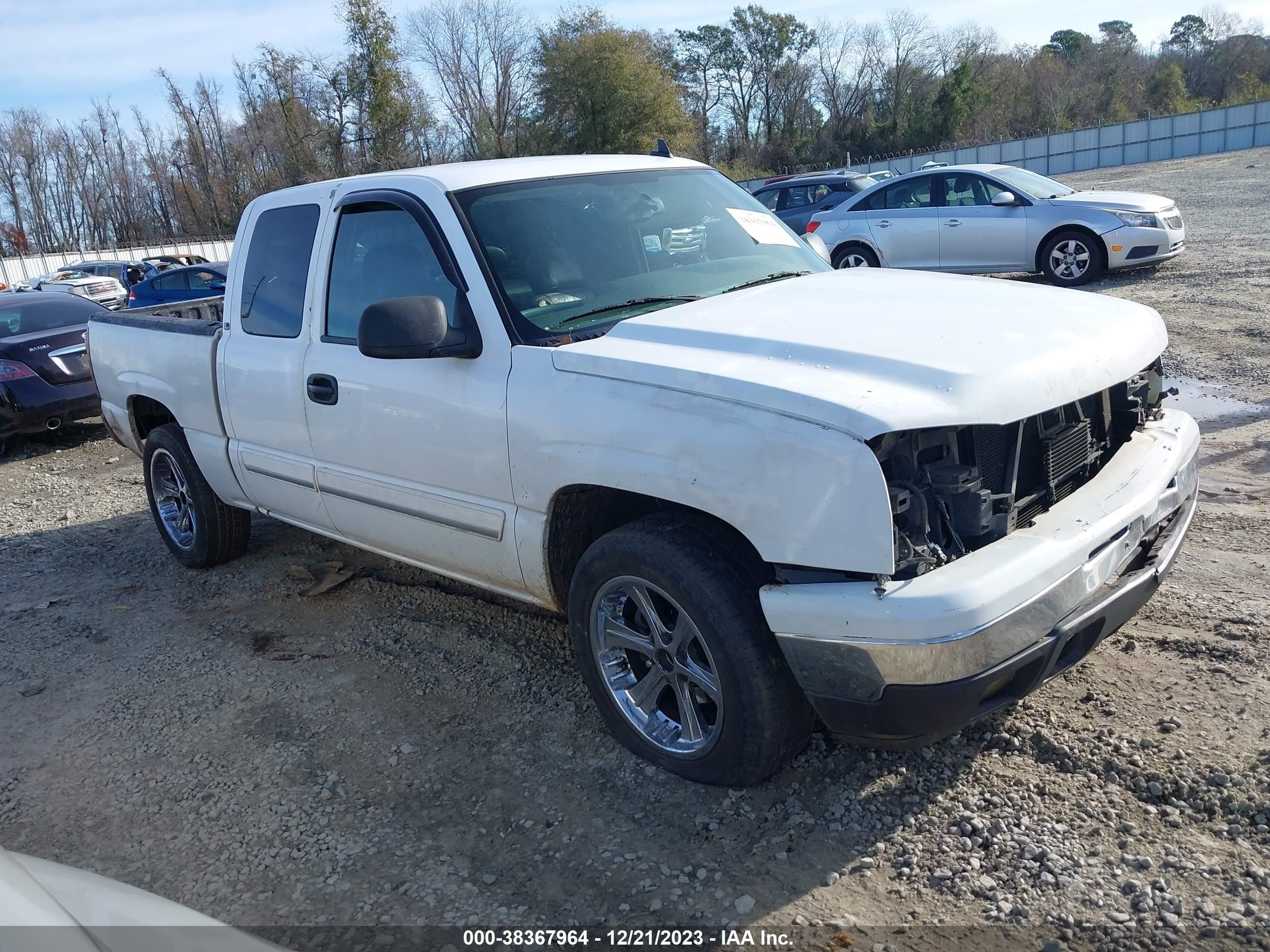 CHEVROLET SILVERADO 2006 1gcec19t96z154498