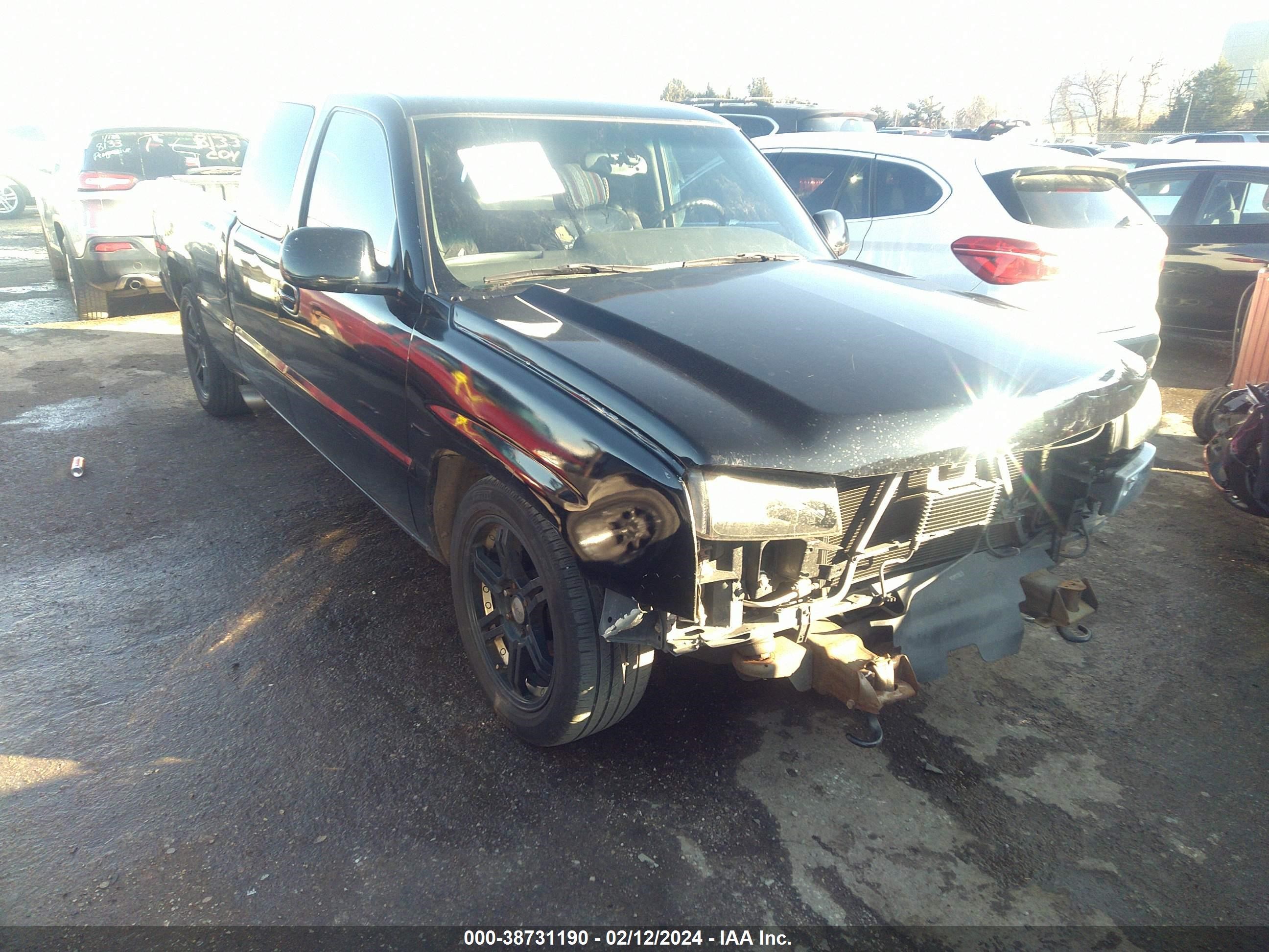 CHEVROLET SILVERADO 2003 1gcec19tx3z124468