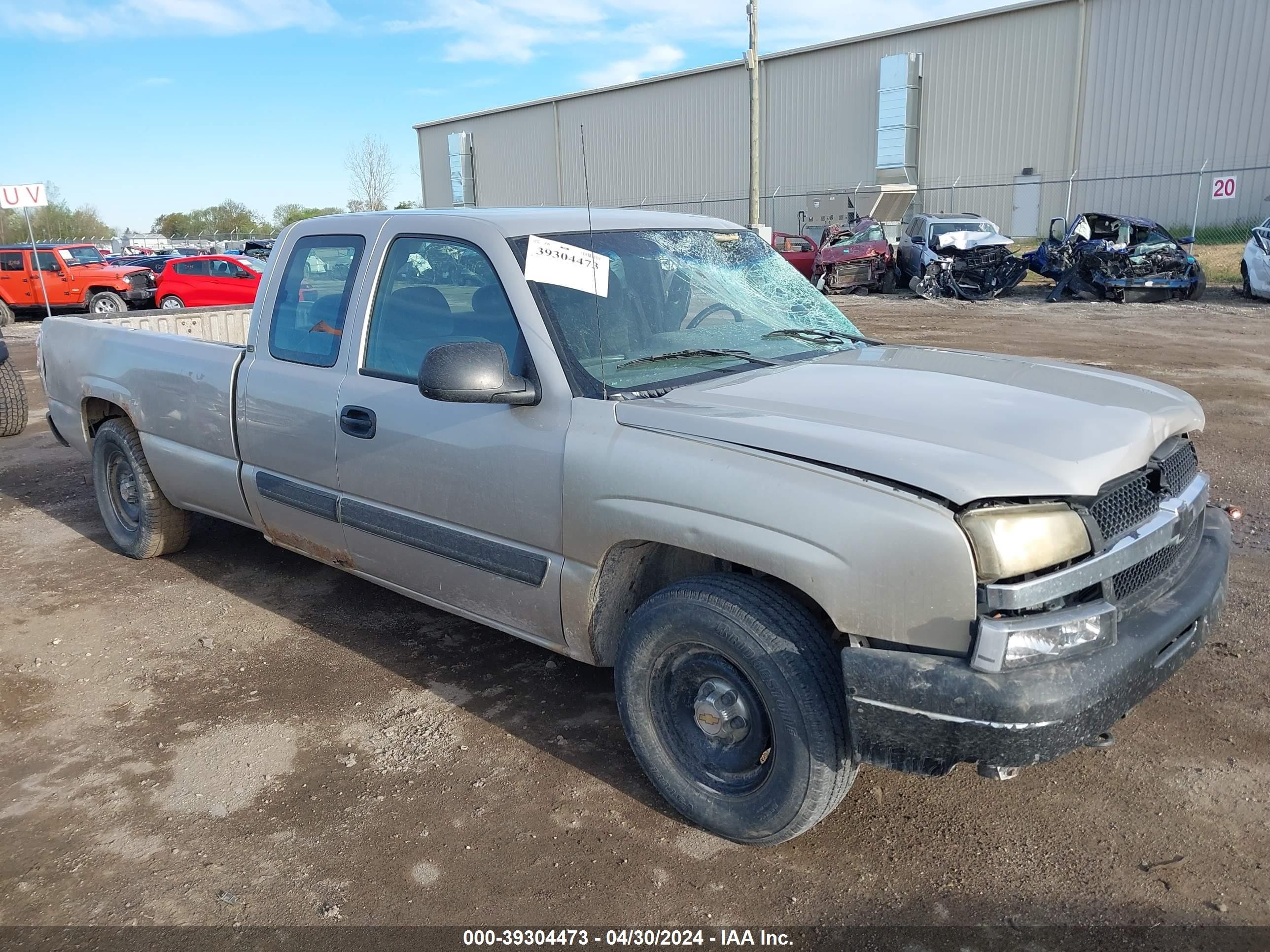 CHEVROLET SILVERADO 2004 1gcec19tx4e119196