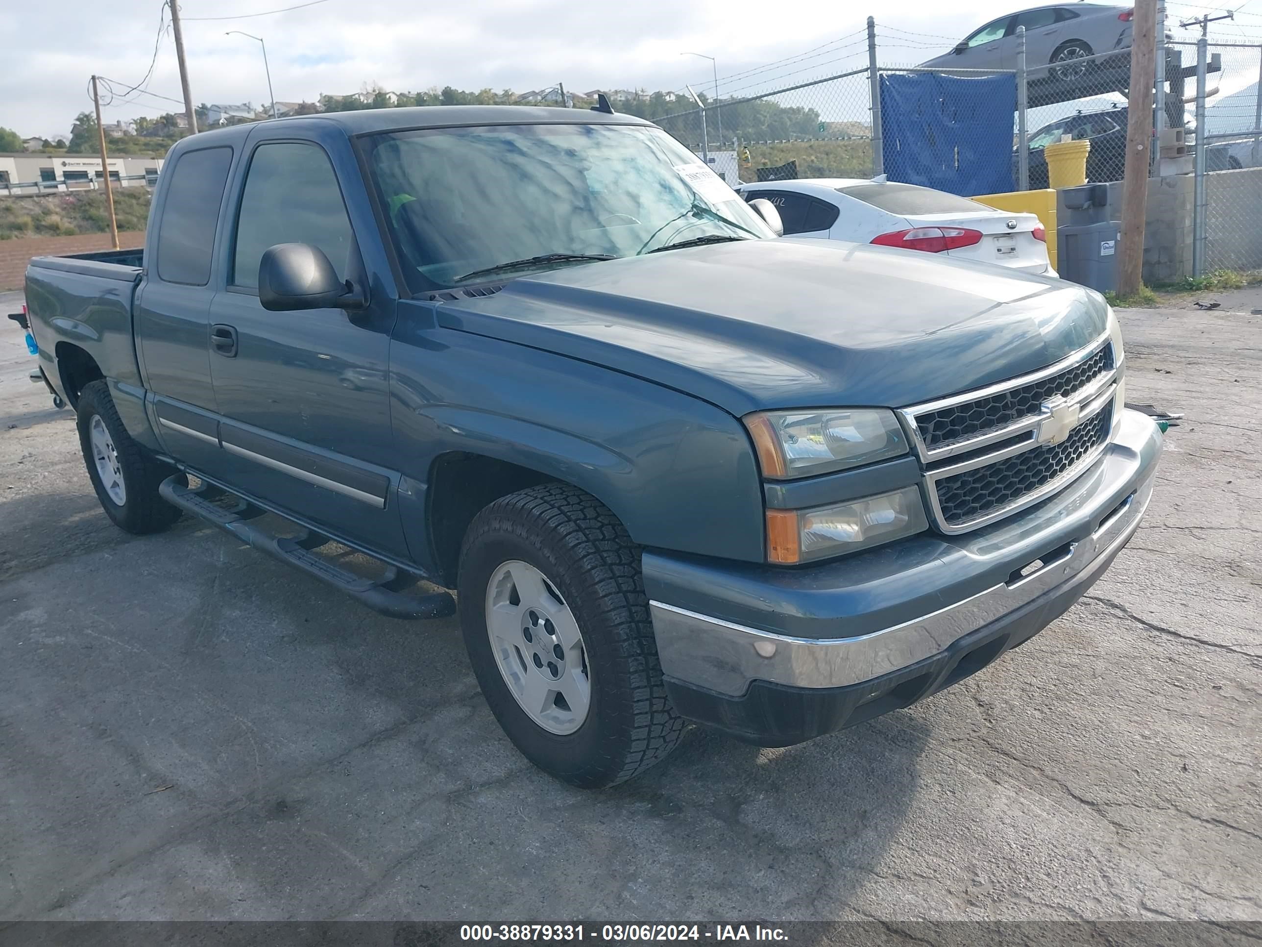 CHEVROLET SILVERADO 2006 1gcec19tx6z152503