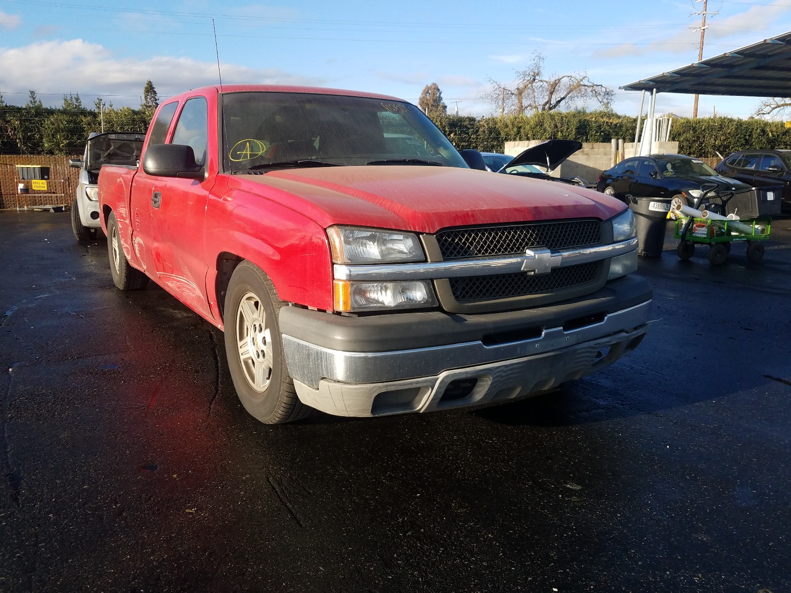 CHEVROLET SILVERADO 2004 1gcec19v04z123607