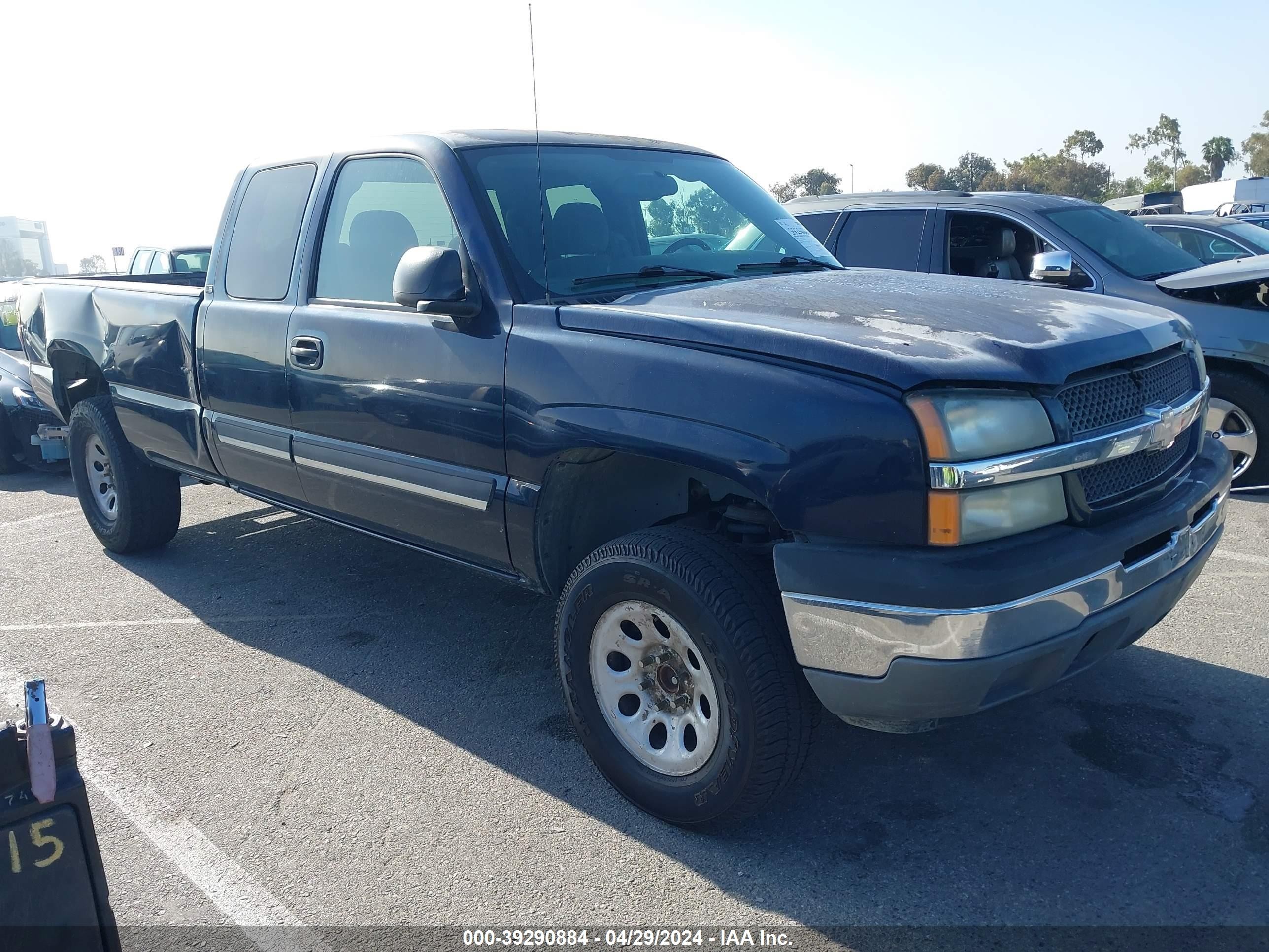 CHEVROLET SILVERADO 2005 1gcec19v05e204048