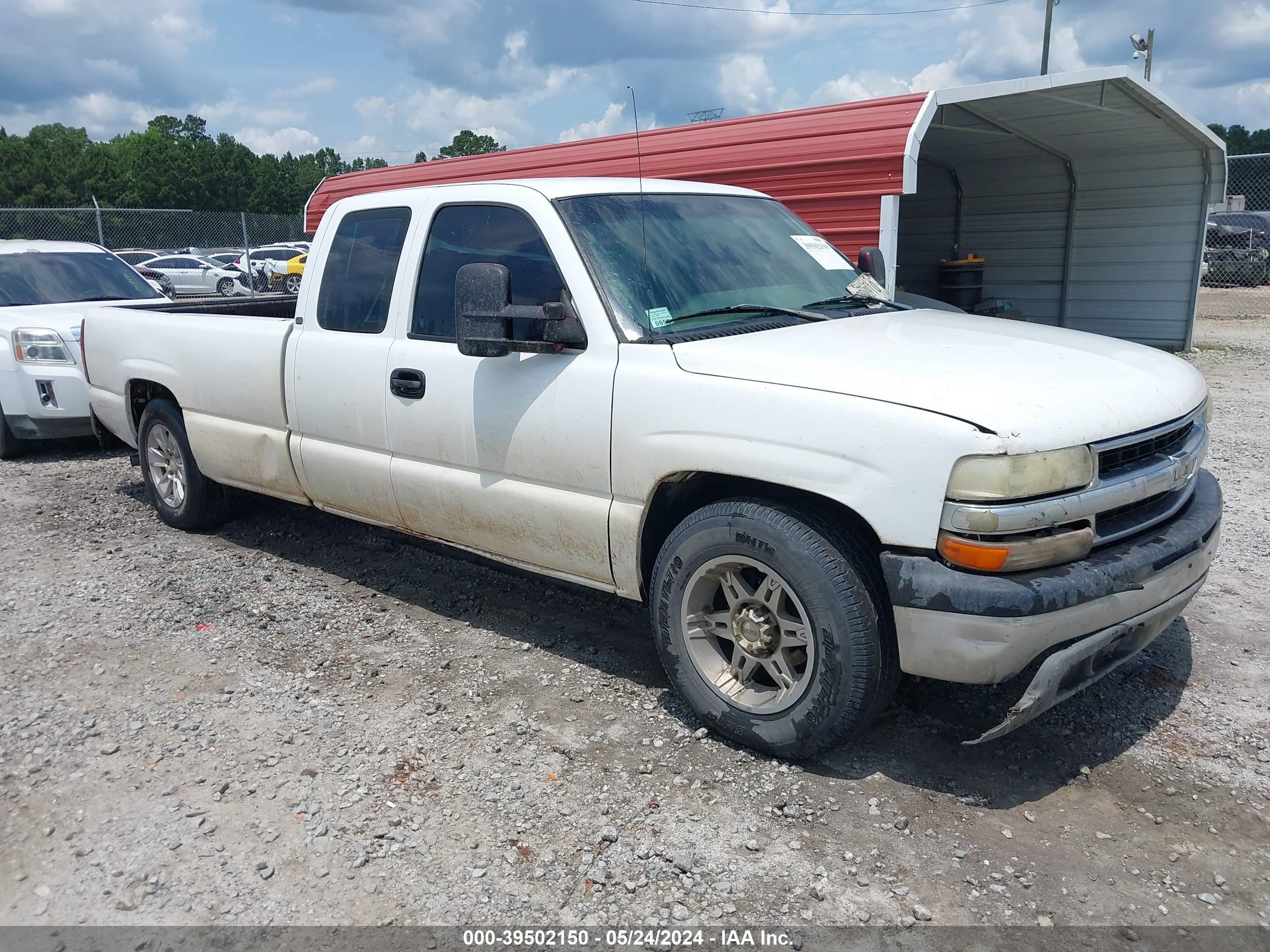 CHEVROLET SILVERADO 2002 1gcec19v12e302095