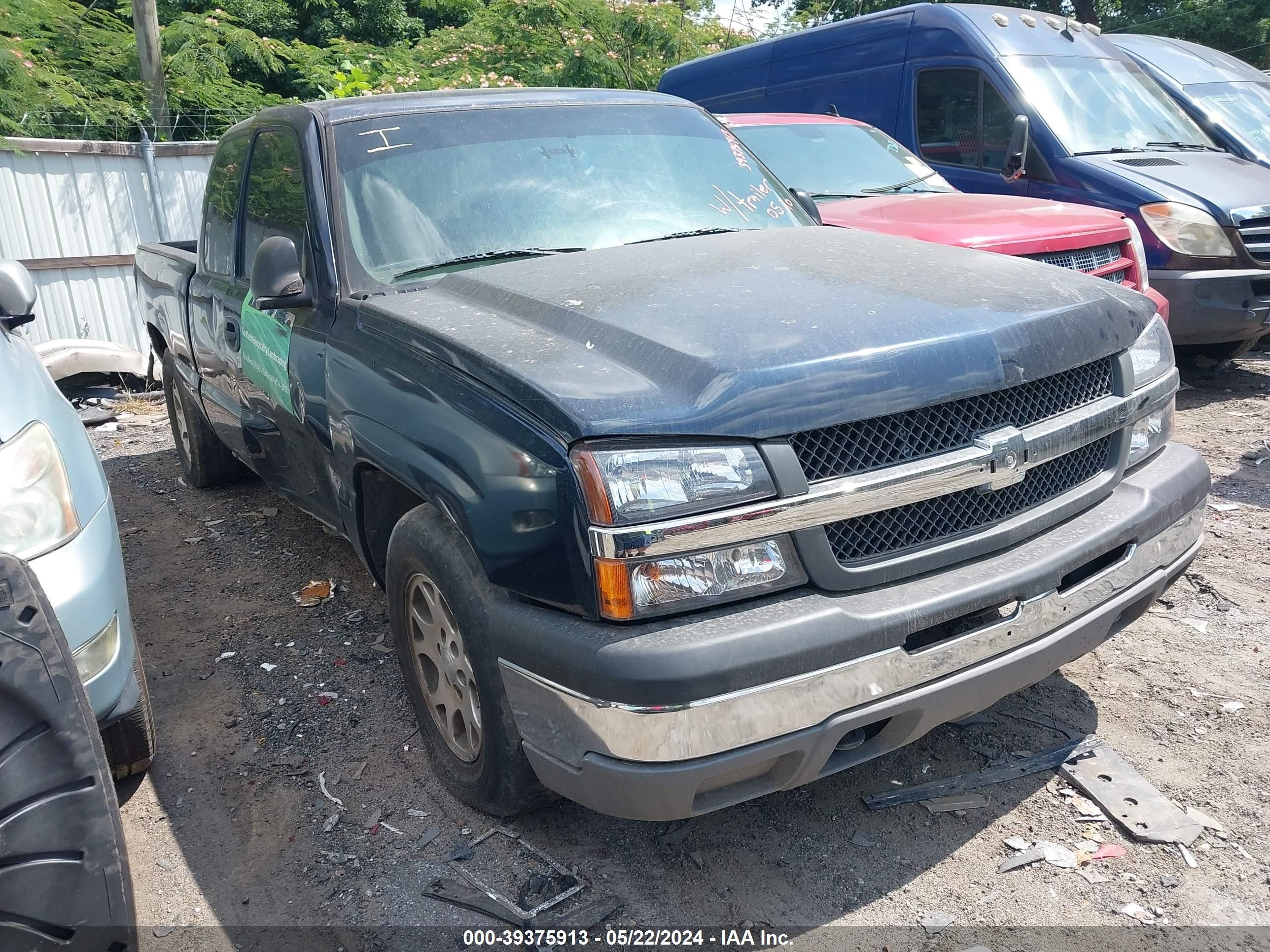 CHEVROLET SILVERADO 2005 1gcec19v15z252926