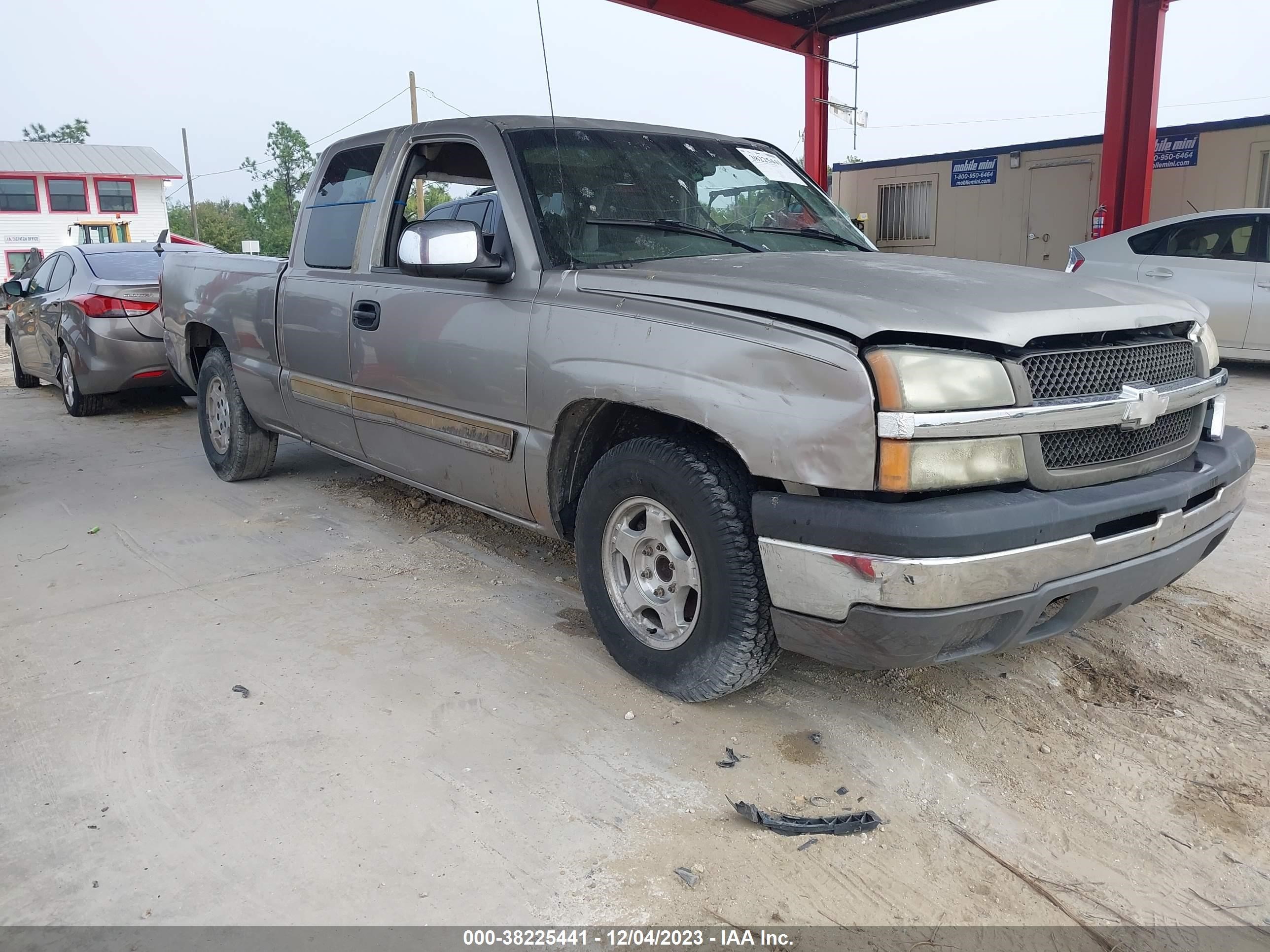 CHEVROLET SILVERADO 2003 1gcec19v33z123275