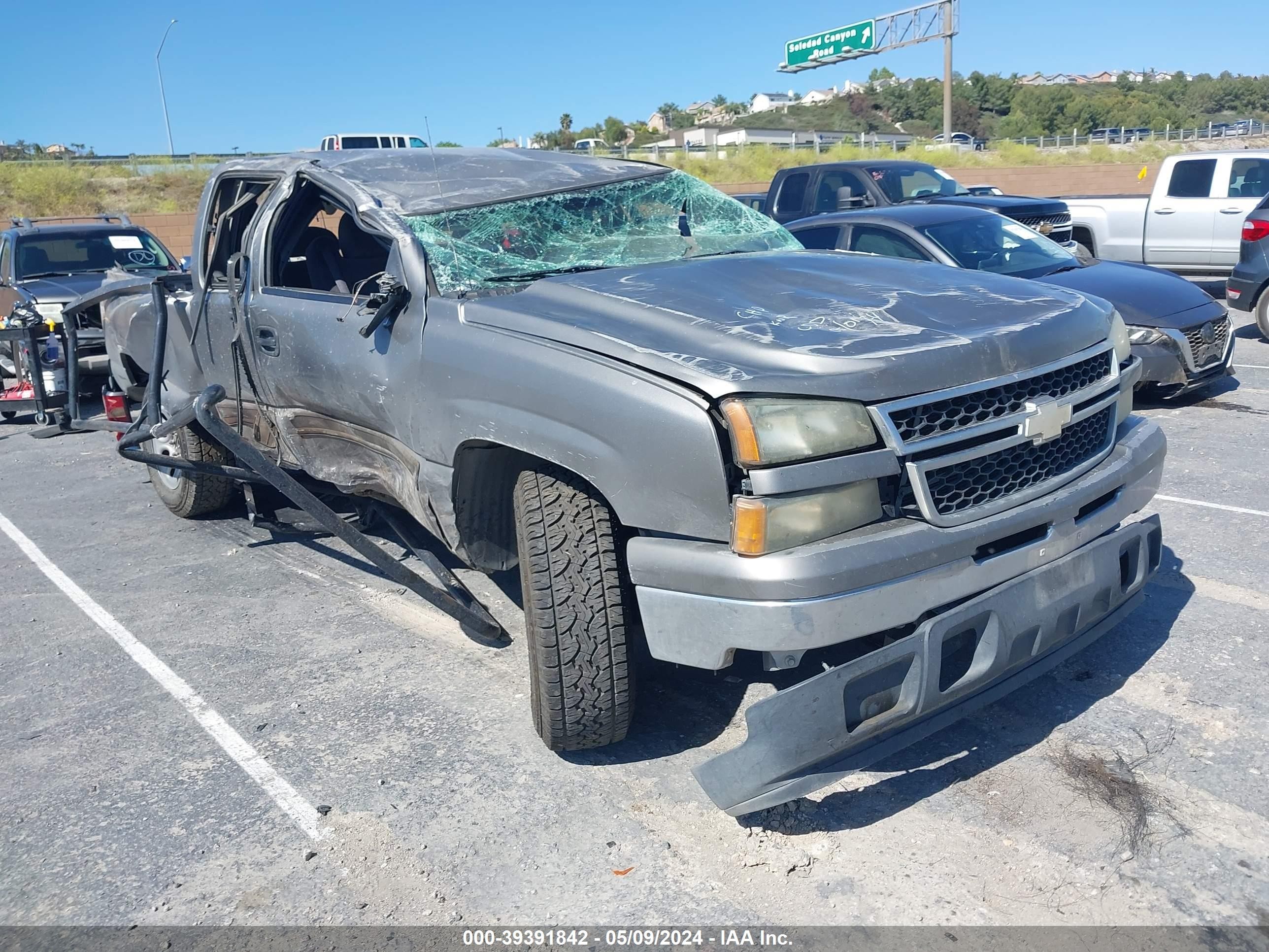 CHEVROLET SILVERADO 2006 1gcec19v36z279157