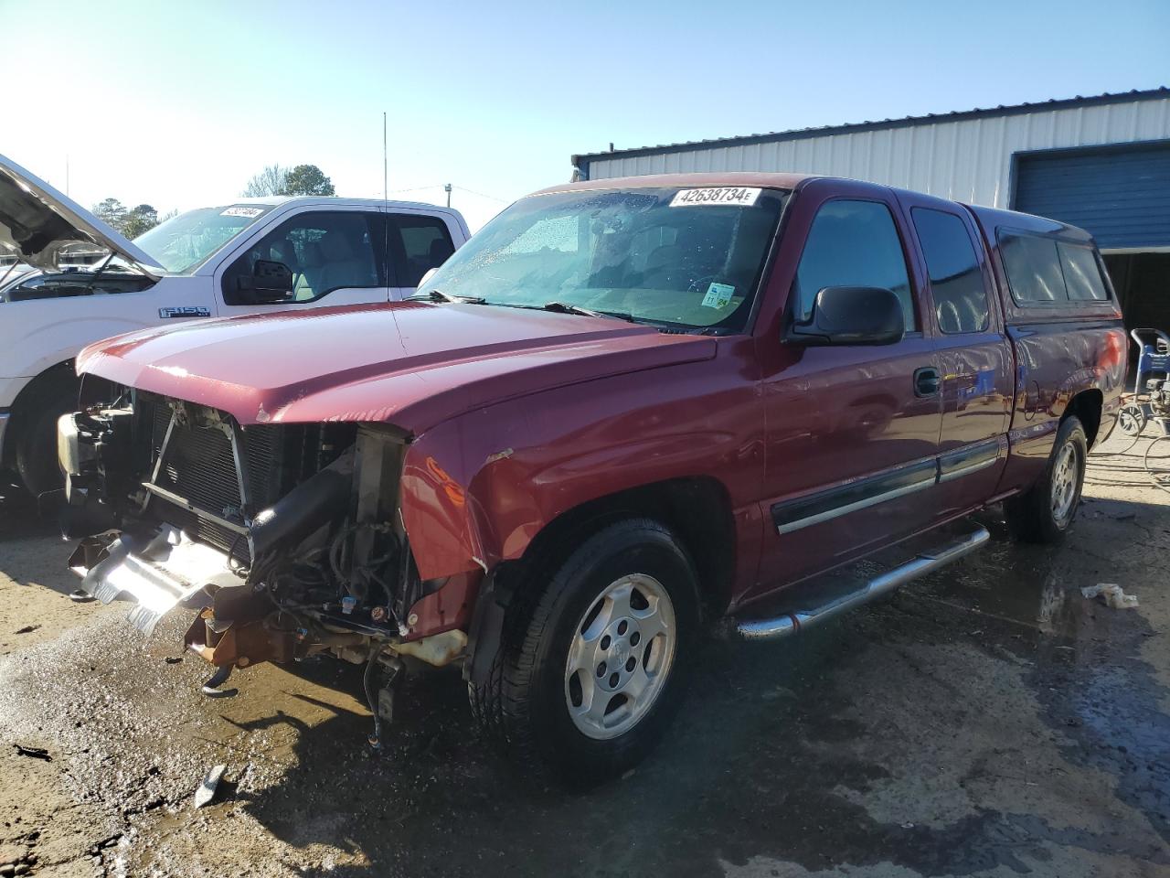 CHEVROLET SILVERADO 2004 1gcec19v54z352526