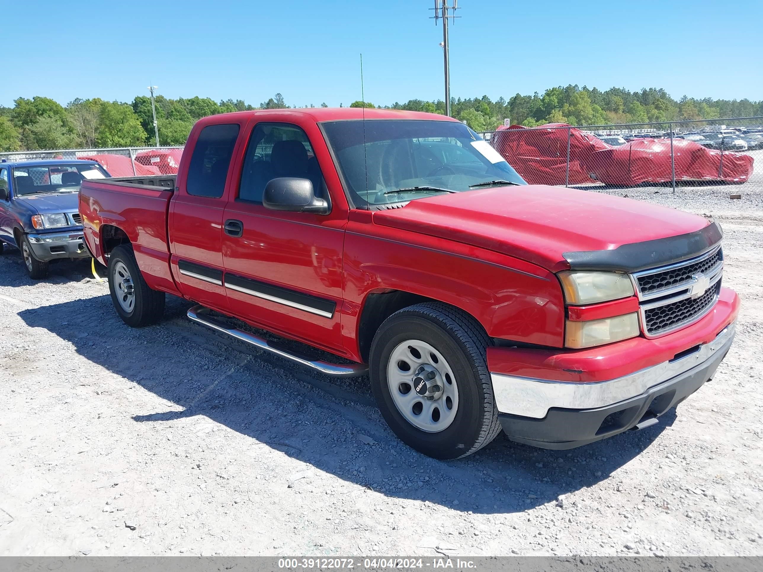 CHEVROLET SILVERADO 2006 1gcec19v56z213886