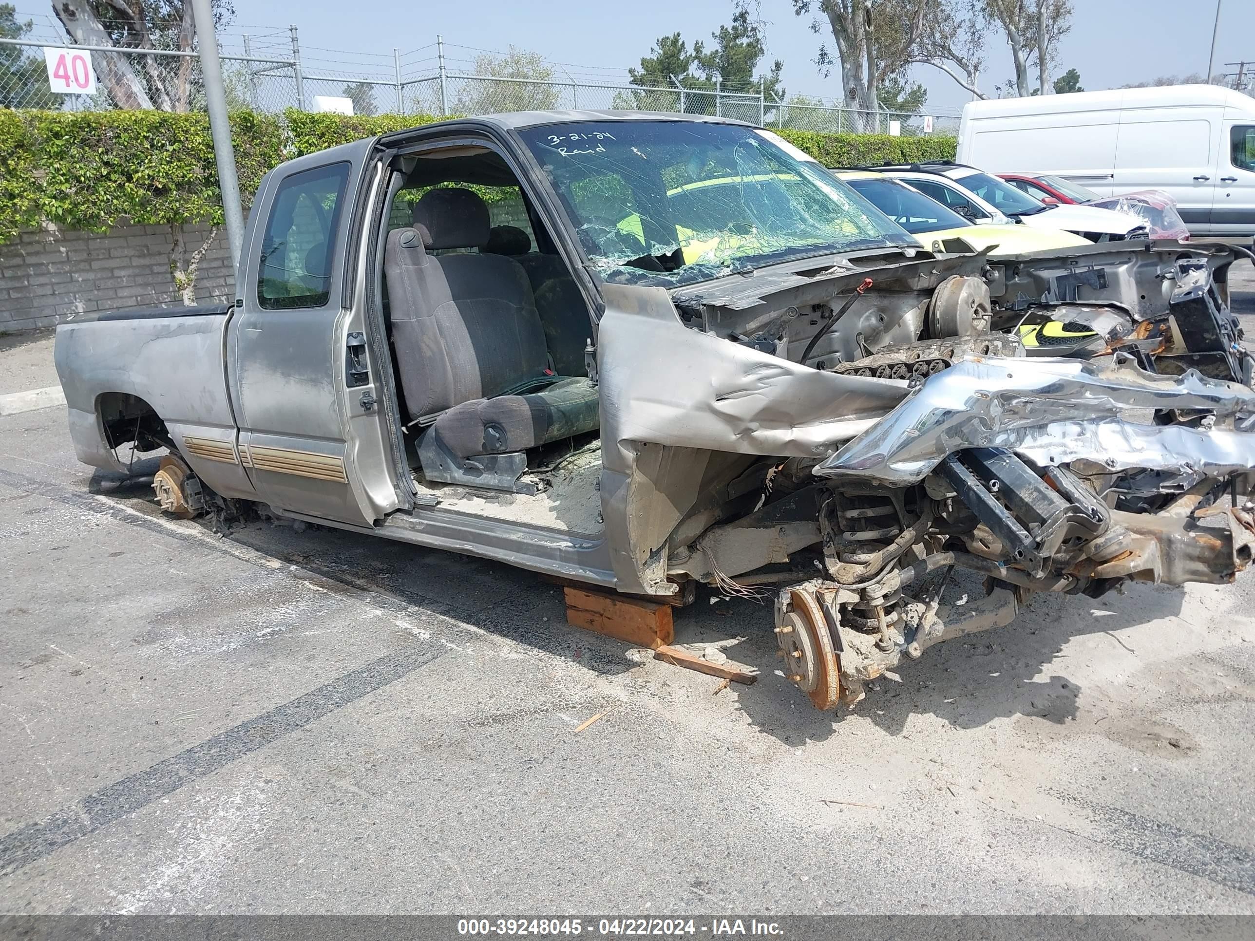 CHEVROLET SILVERADO 2002 1gcec19v62z327132