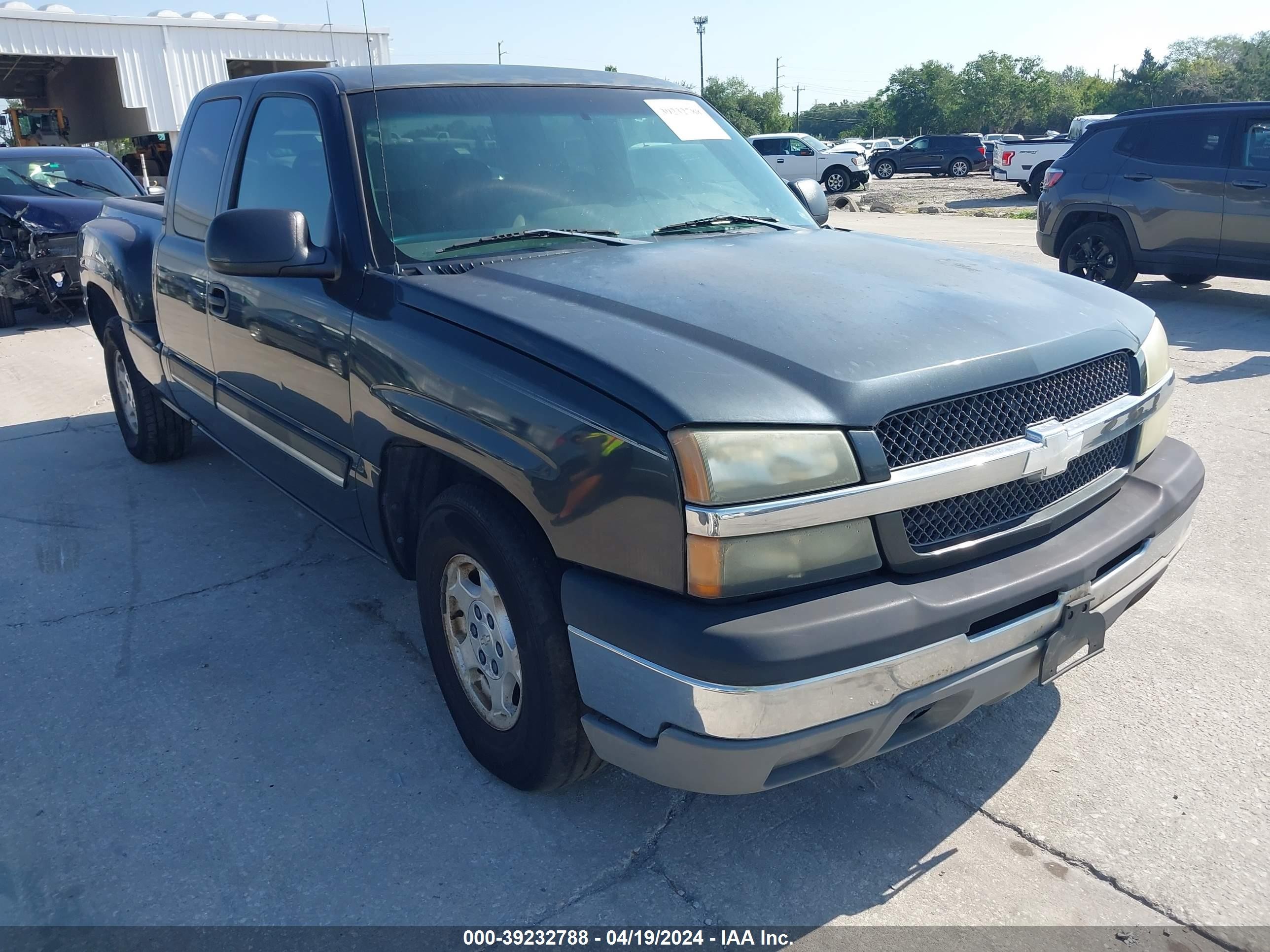 CHEVROLET SILVERADO 2003 1gcec19v63z156397