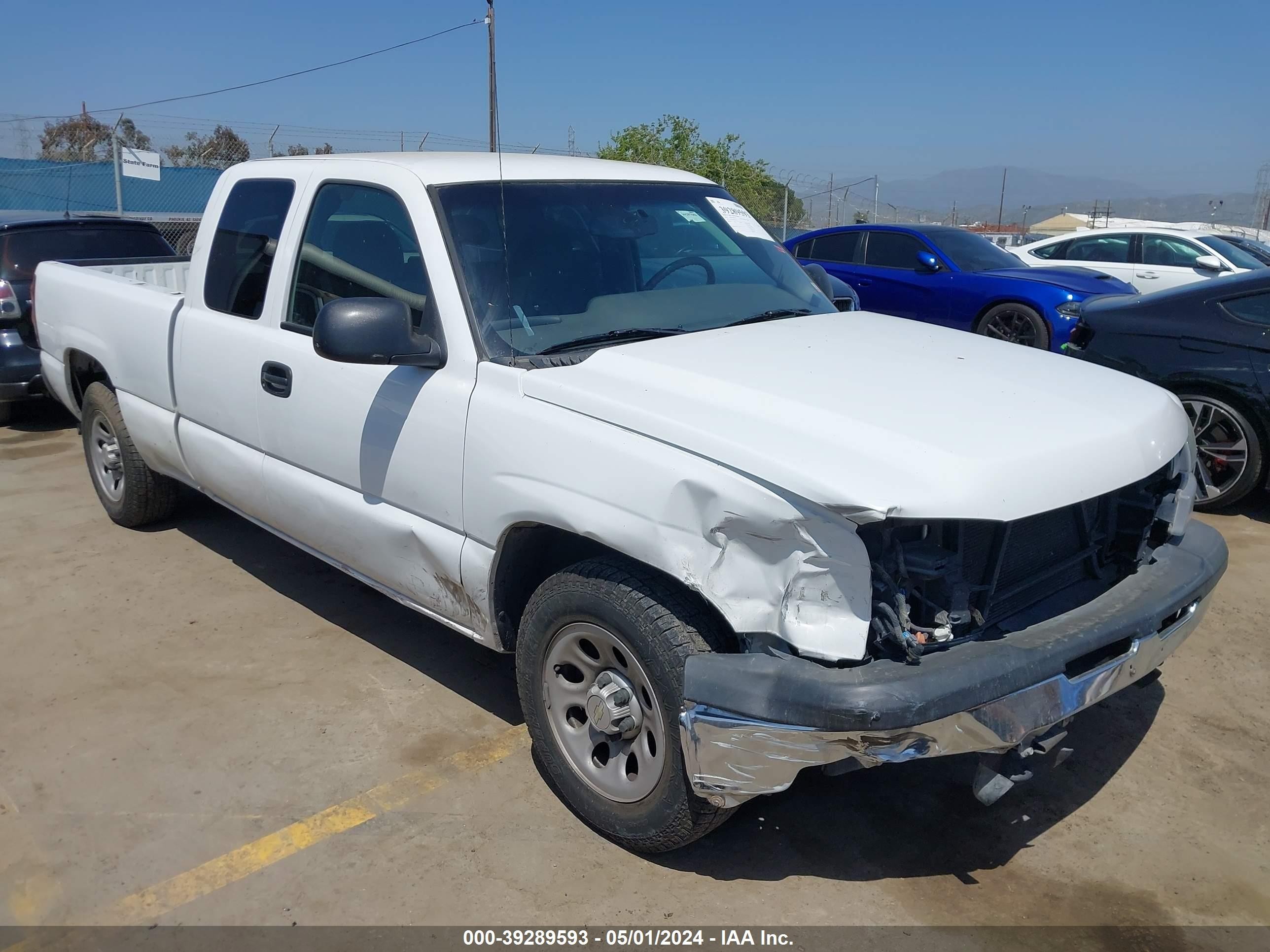 CHEVROLET SILVERADO 2006 1gcec19v66z235654