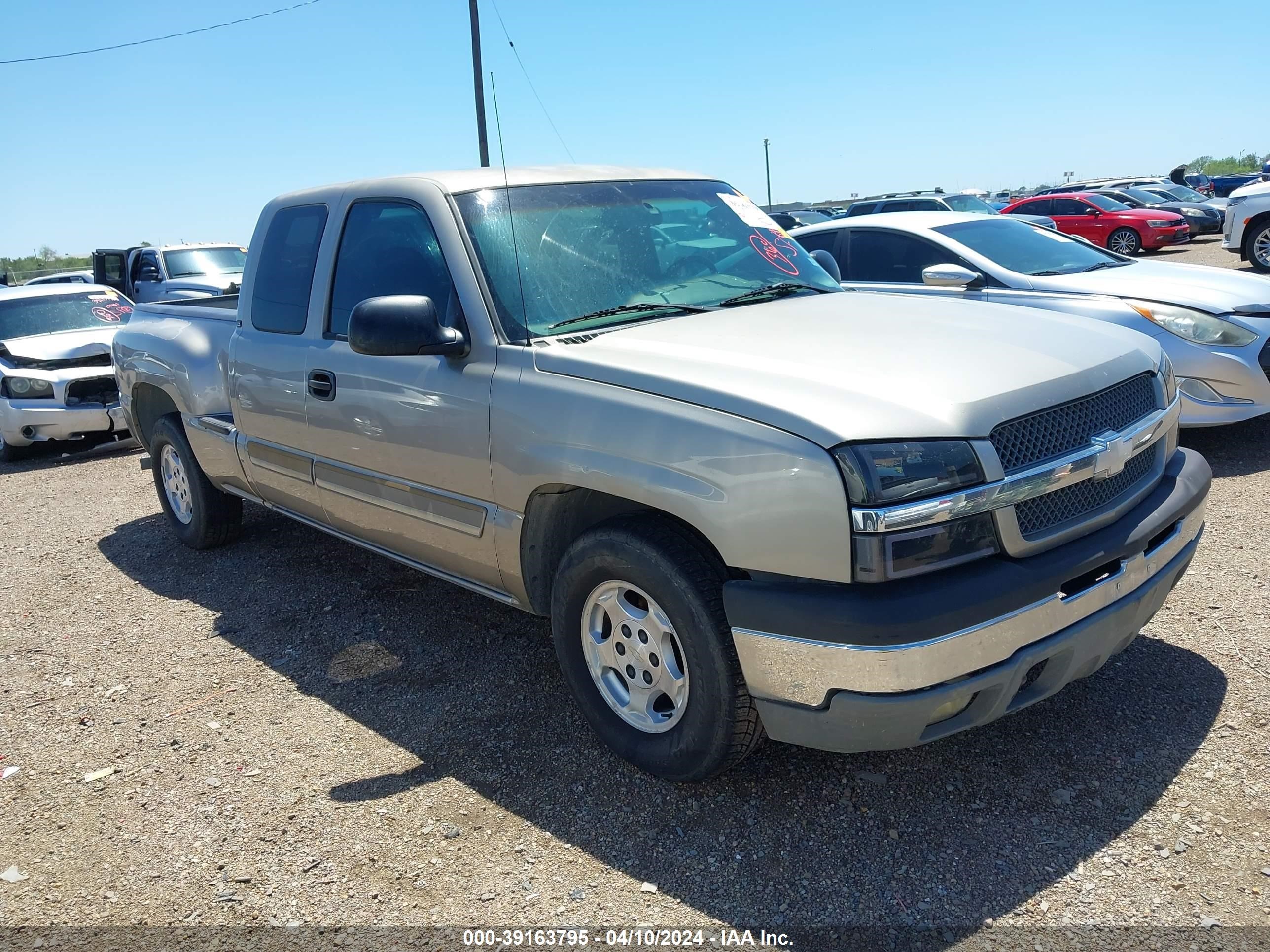 CHEVROLET SILVERADO 2003 1gcec19v73z329506