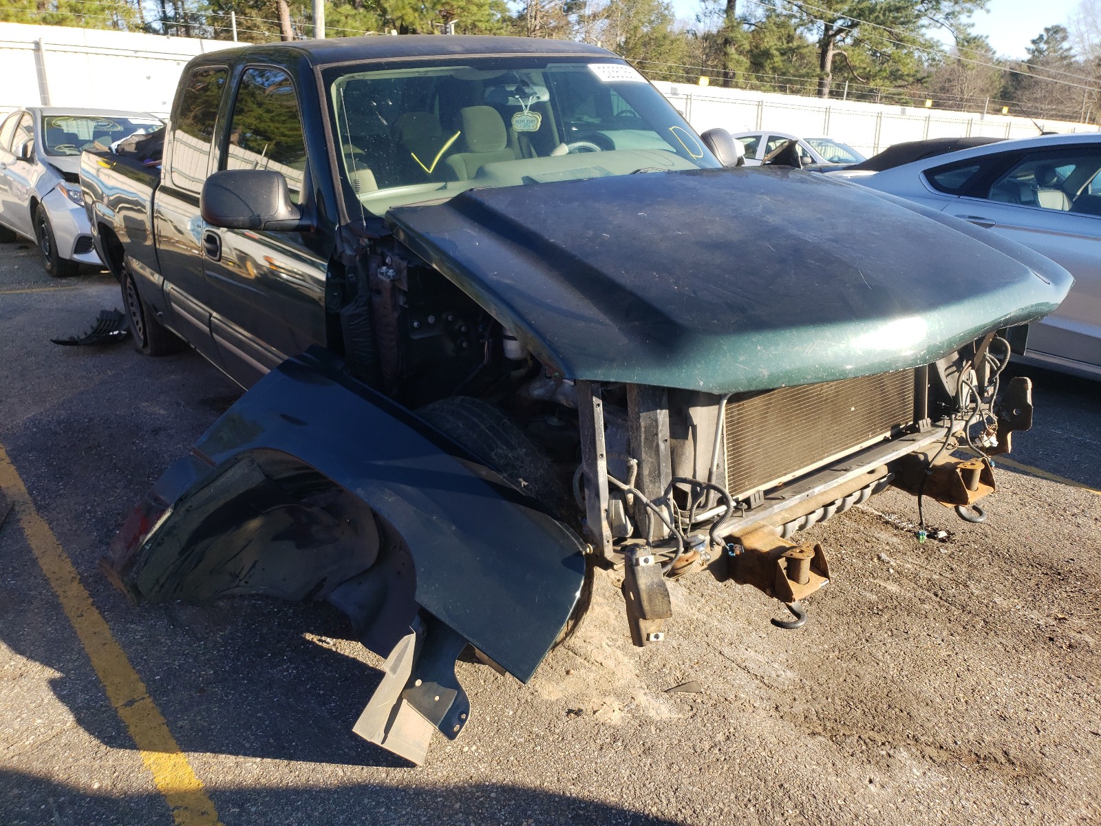 CHEVROLET SILVERADO 2007 1gcec19v77z120689