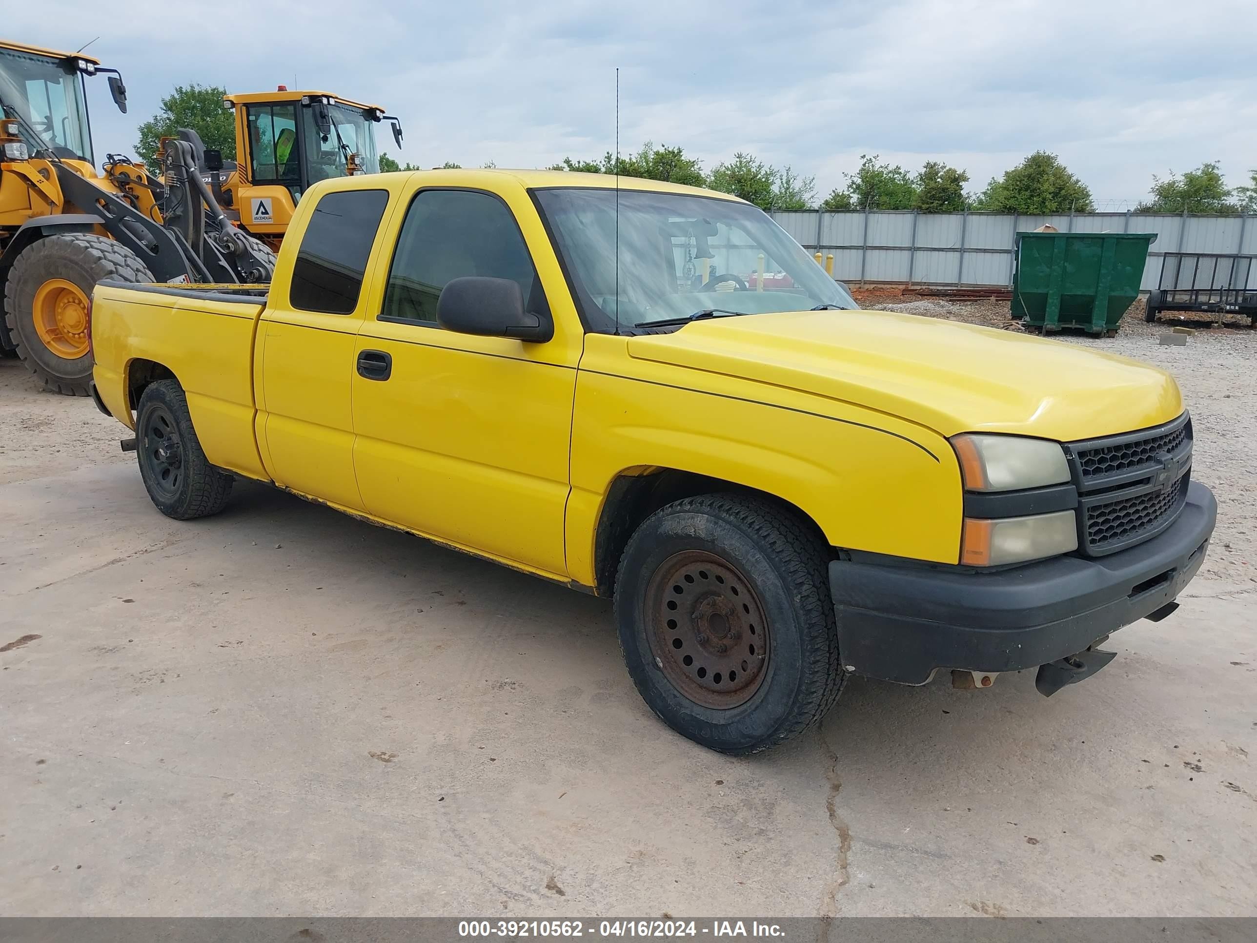 CHEVROLET SILVERADO 2006 1gcec19v96z286694