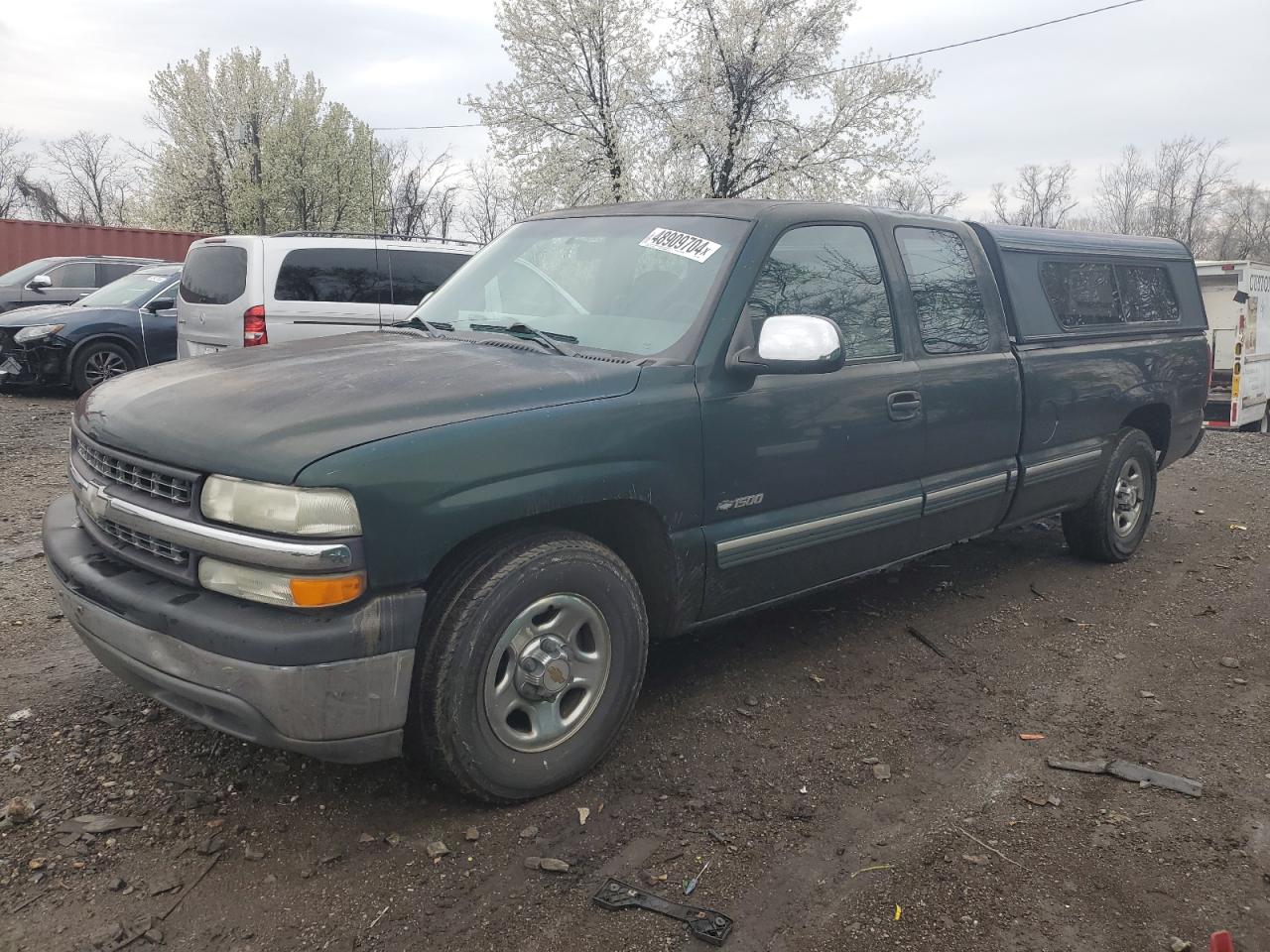 CHEVROLET SILVERADO 2002 1gcec19vx2e113087