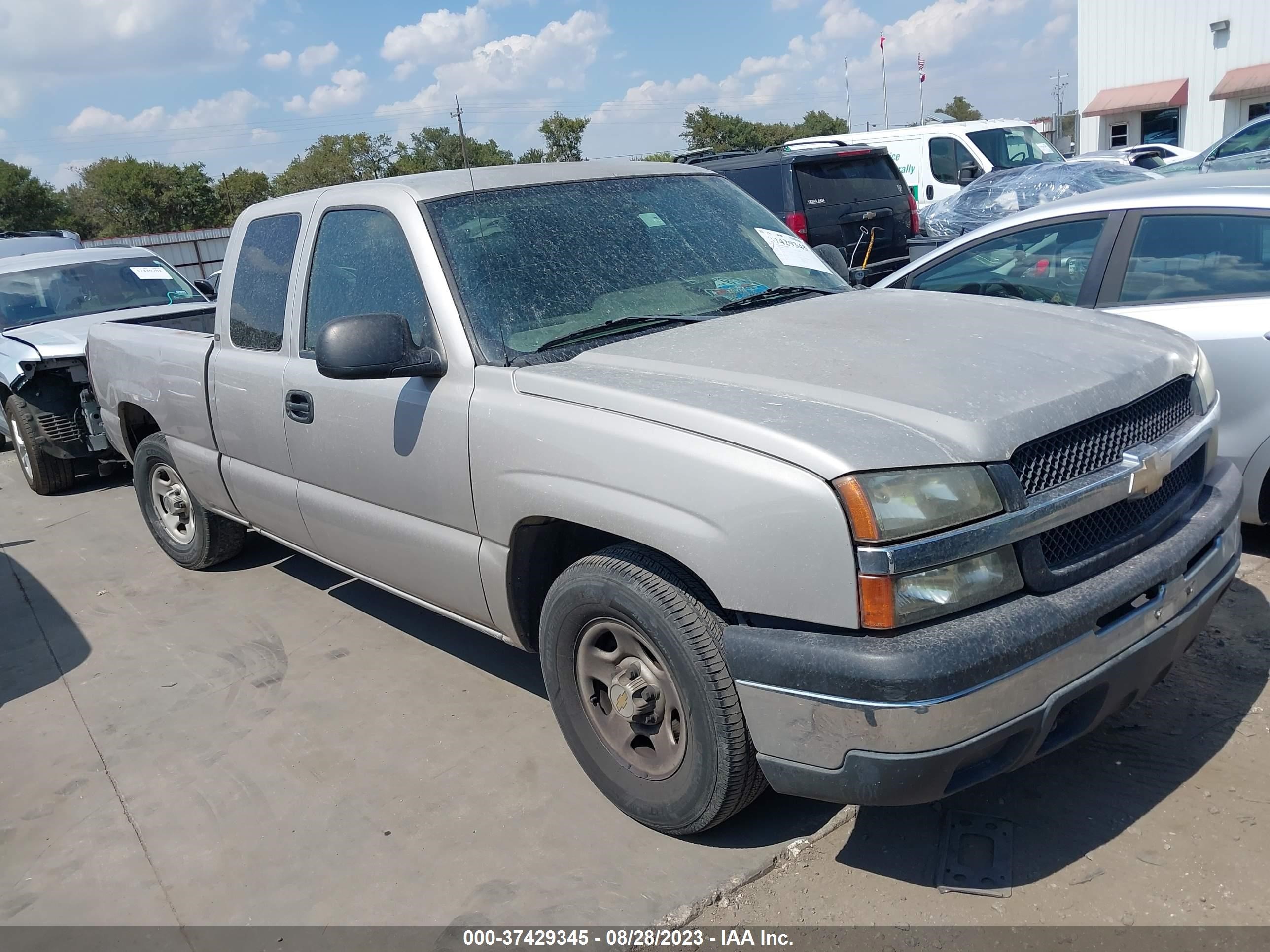 CHEVROLET SILVERADO 2004 1gcec19vx4z316122