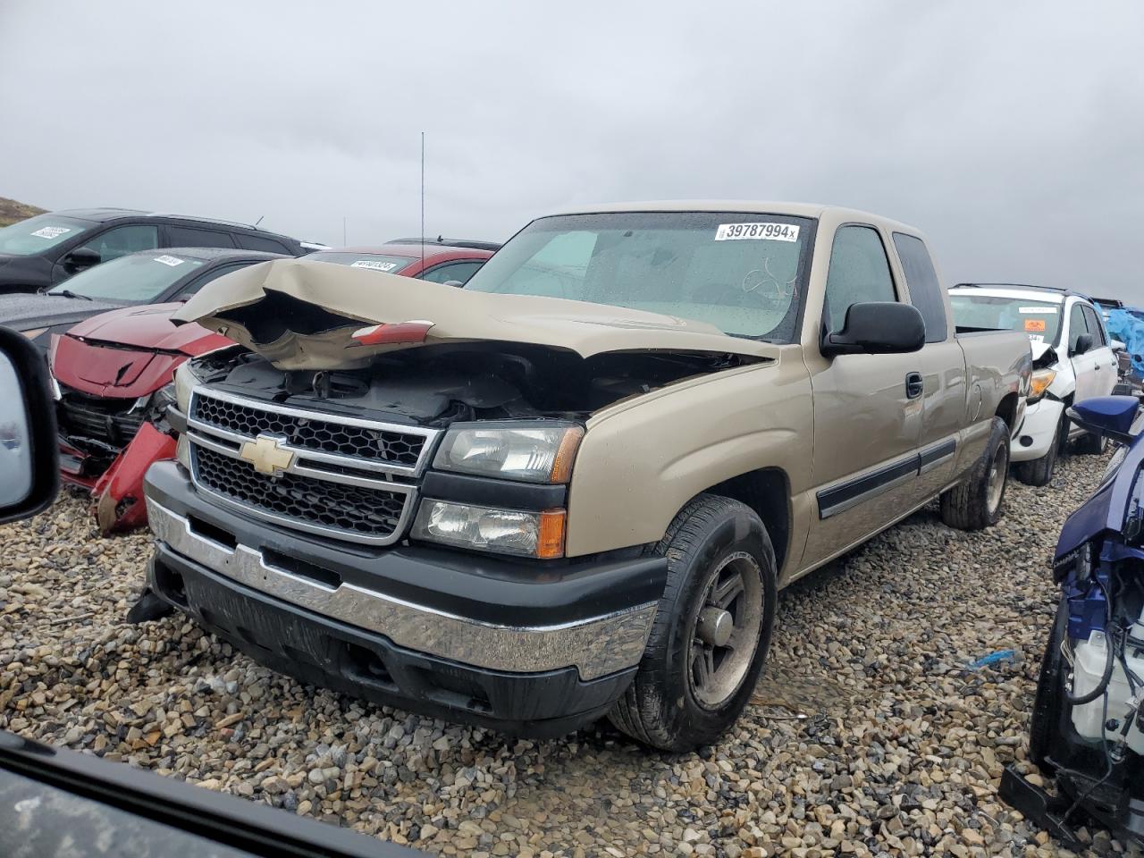 CHEVROLET SILVERADO 2006 1gcec19vx6z299020