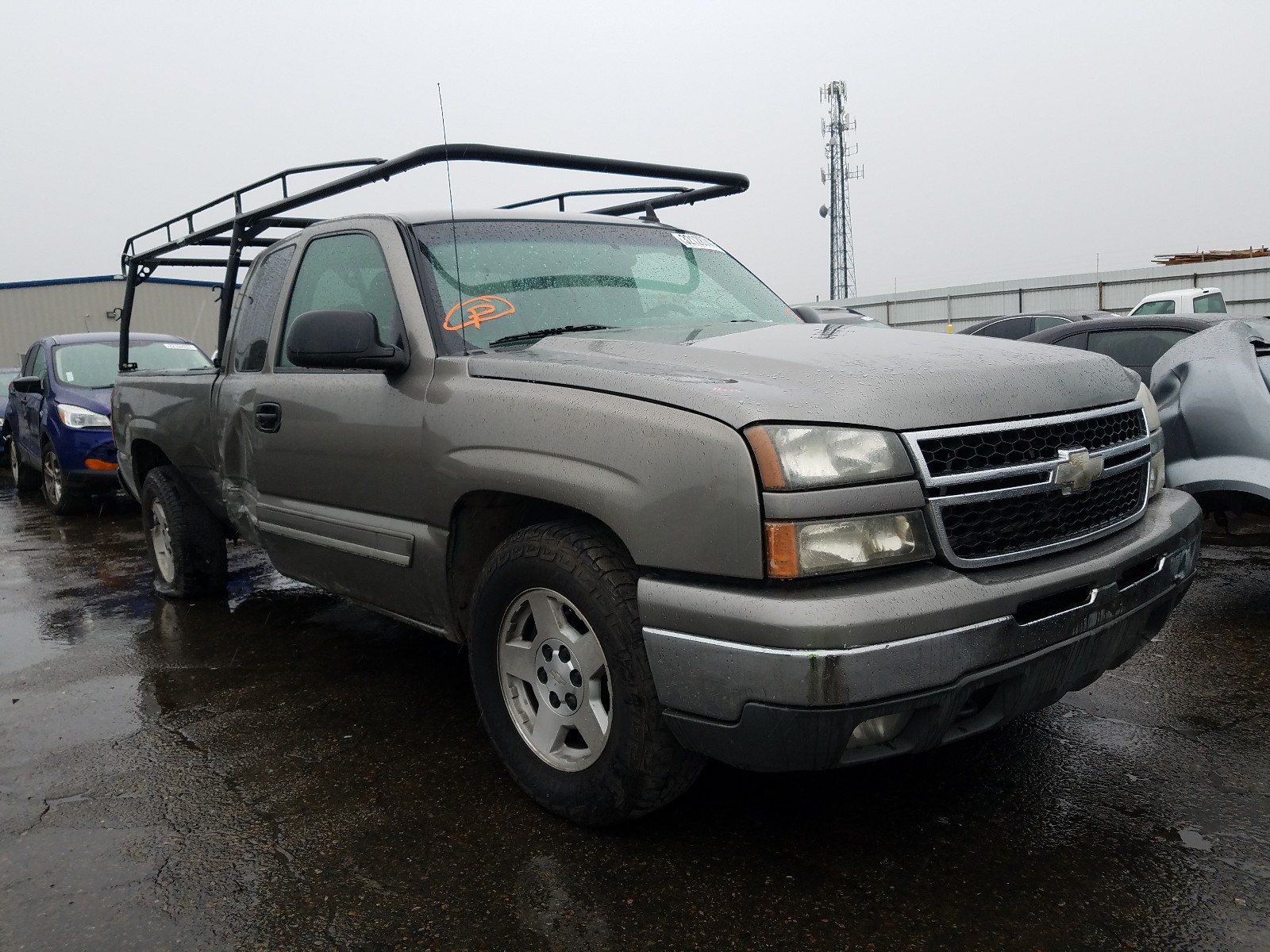 CHEVROLET SILVERADO 2007 1gcec19vx7z176299